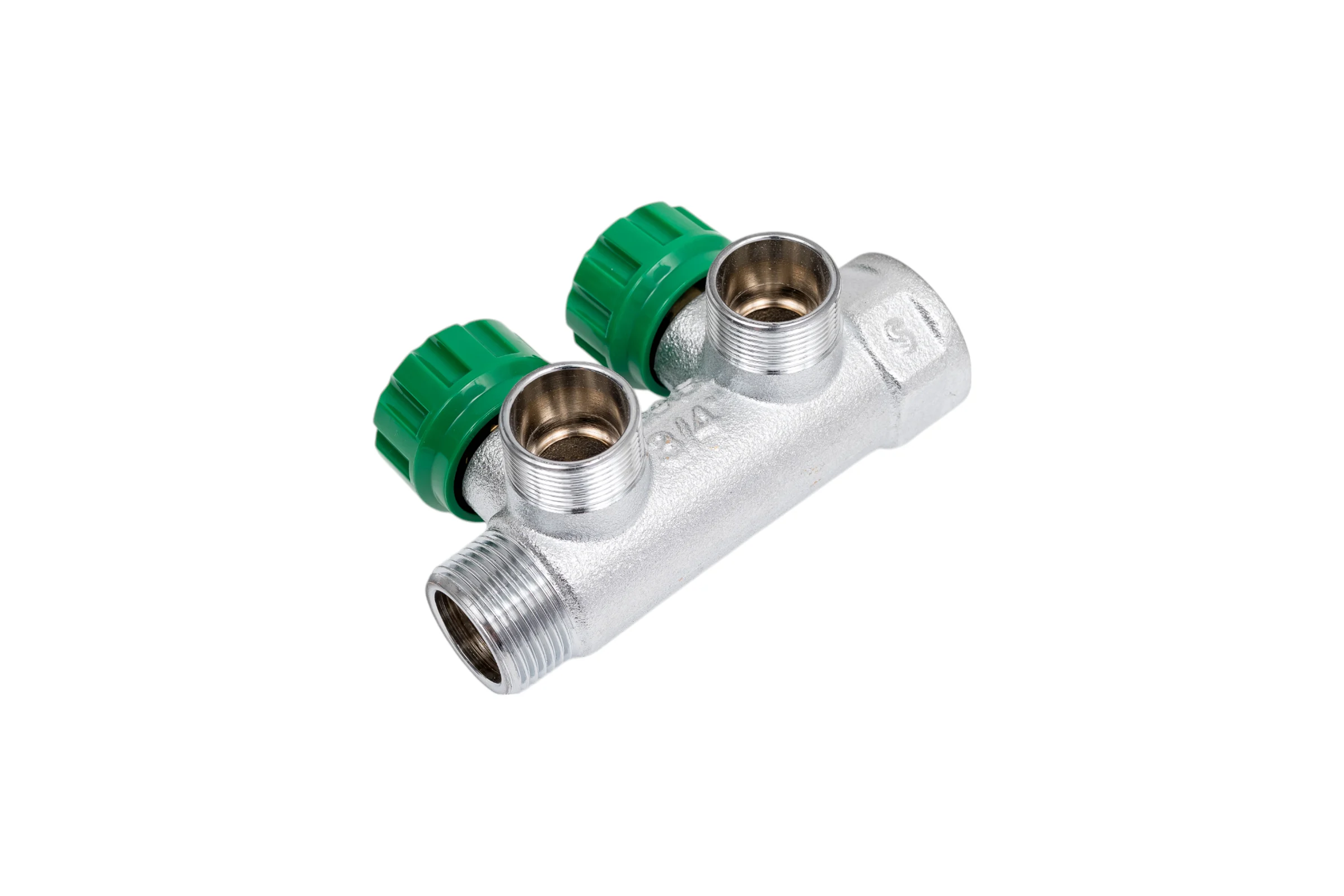 Регулируемый коллектор с 2 отводами FAR 3/4" М24х19 FK 3825 C34