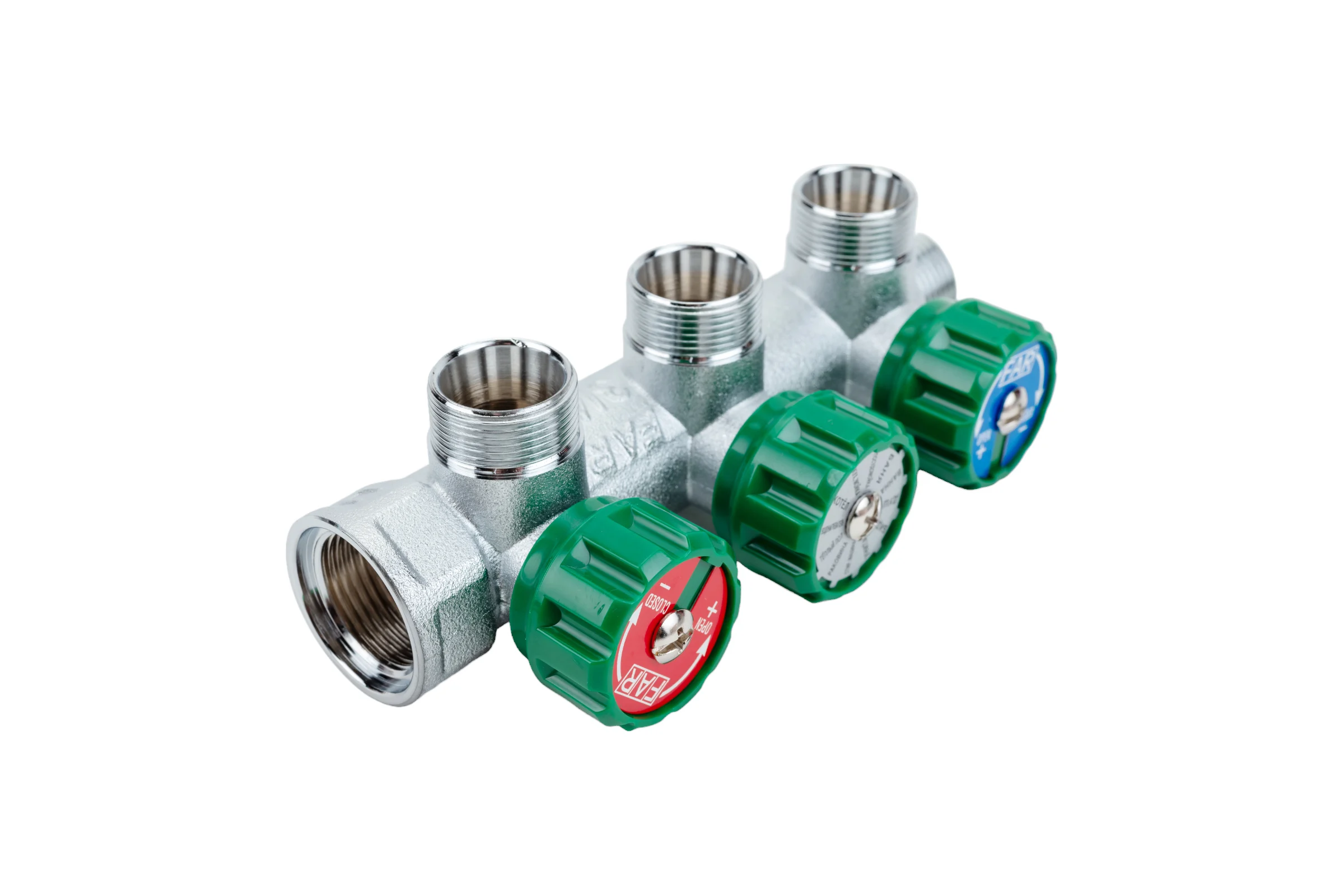 Регулируемый коллектор с 3 отверстиями FAR 3/4" М24х19 FK 3850 C34