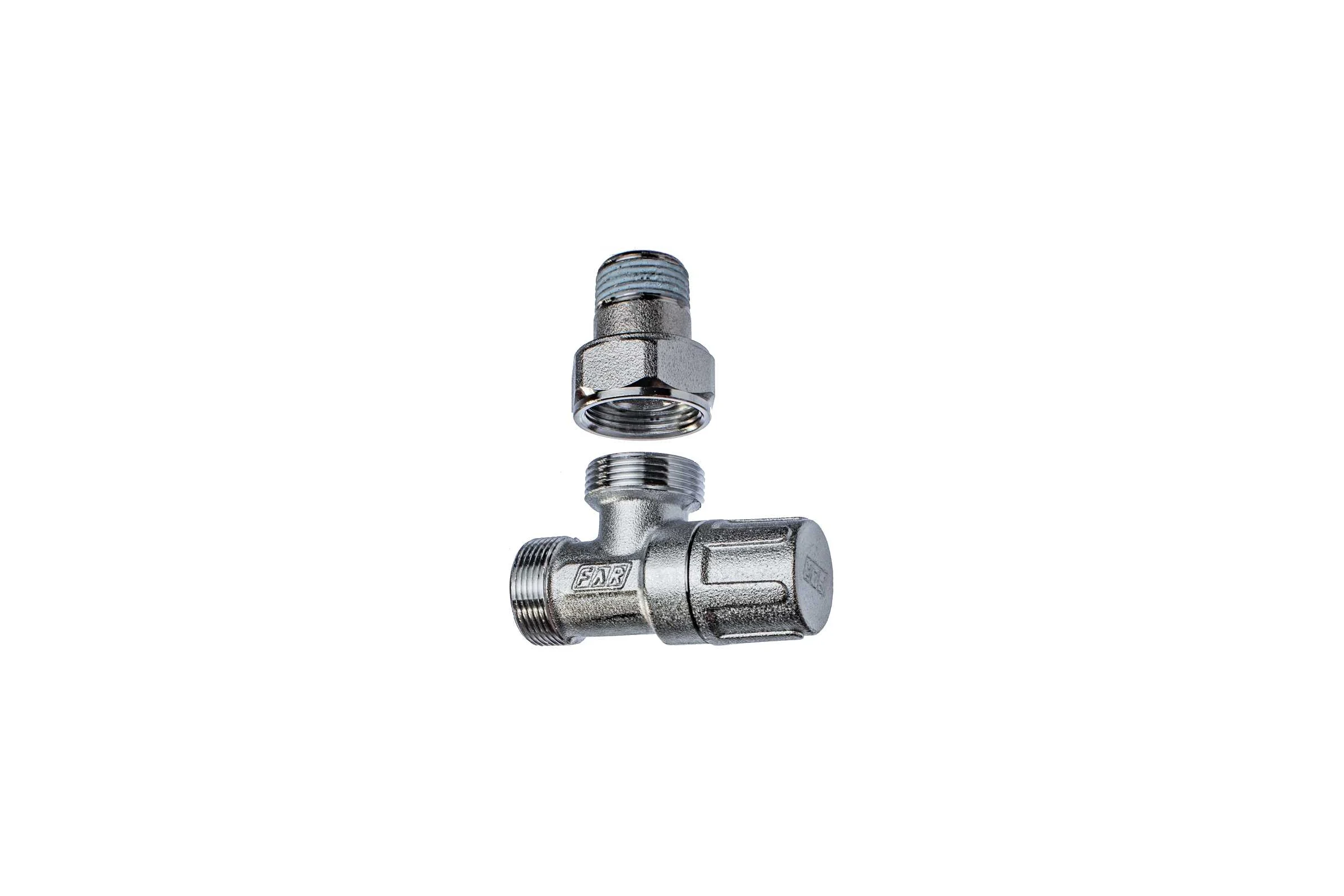 Угловой запорный вентиль FAR 1/2" М24х19 FV 1100 C12