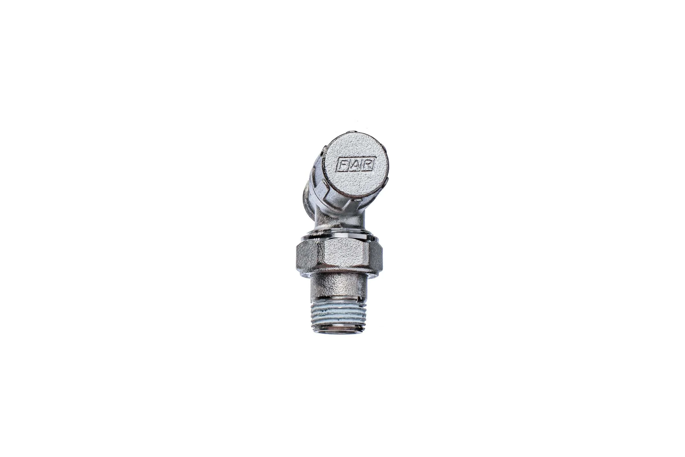 Угловой запорный вентиль FAR 1/2" М24х19 FV 1100 C12