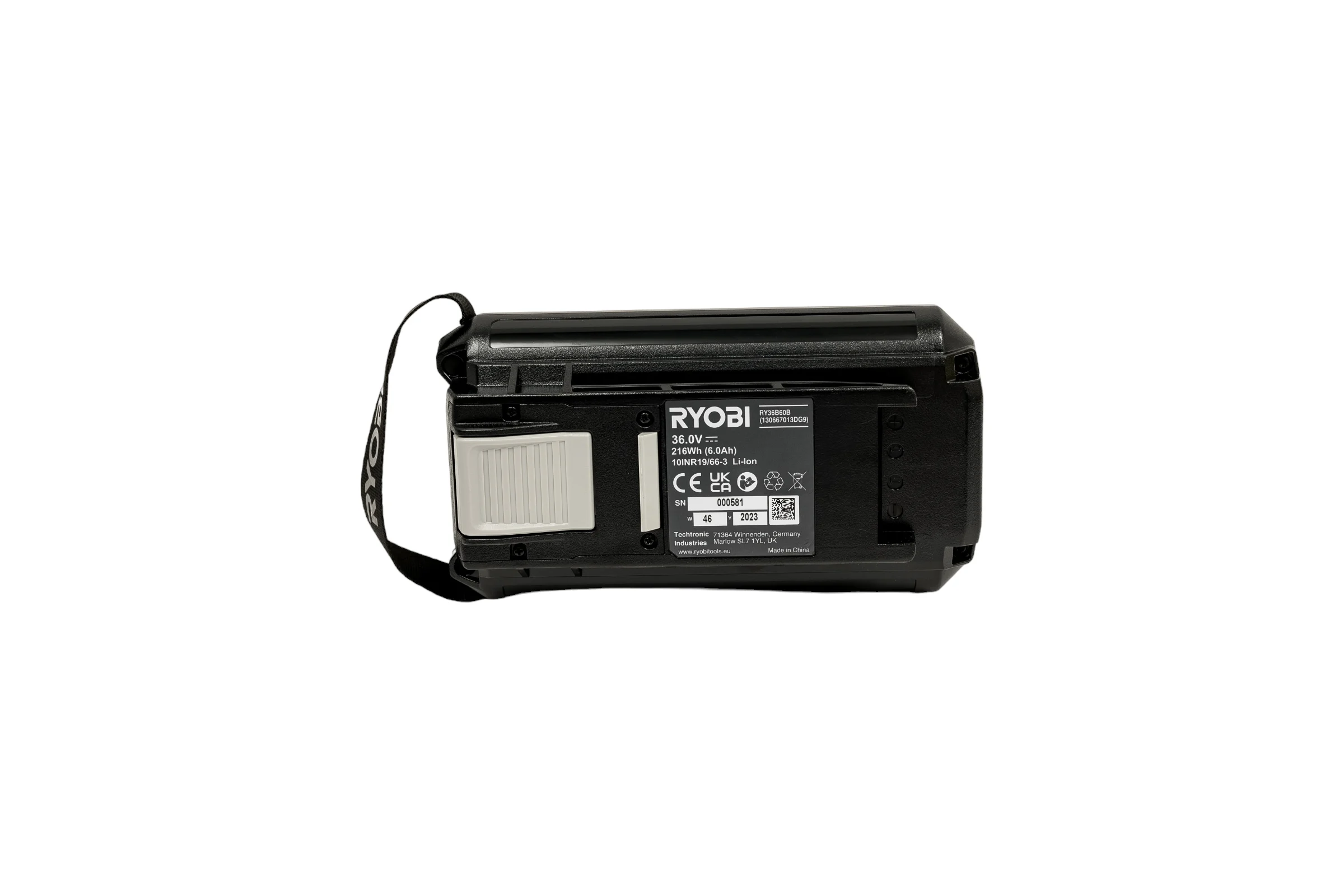 Аккумулятор RY36B60B 36 В, 6 А*ч Ryobi 5133005912