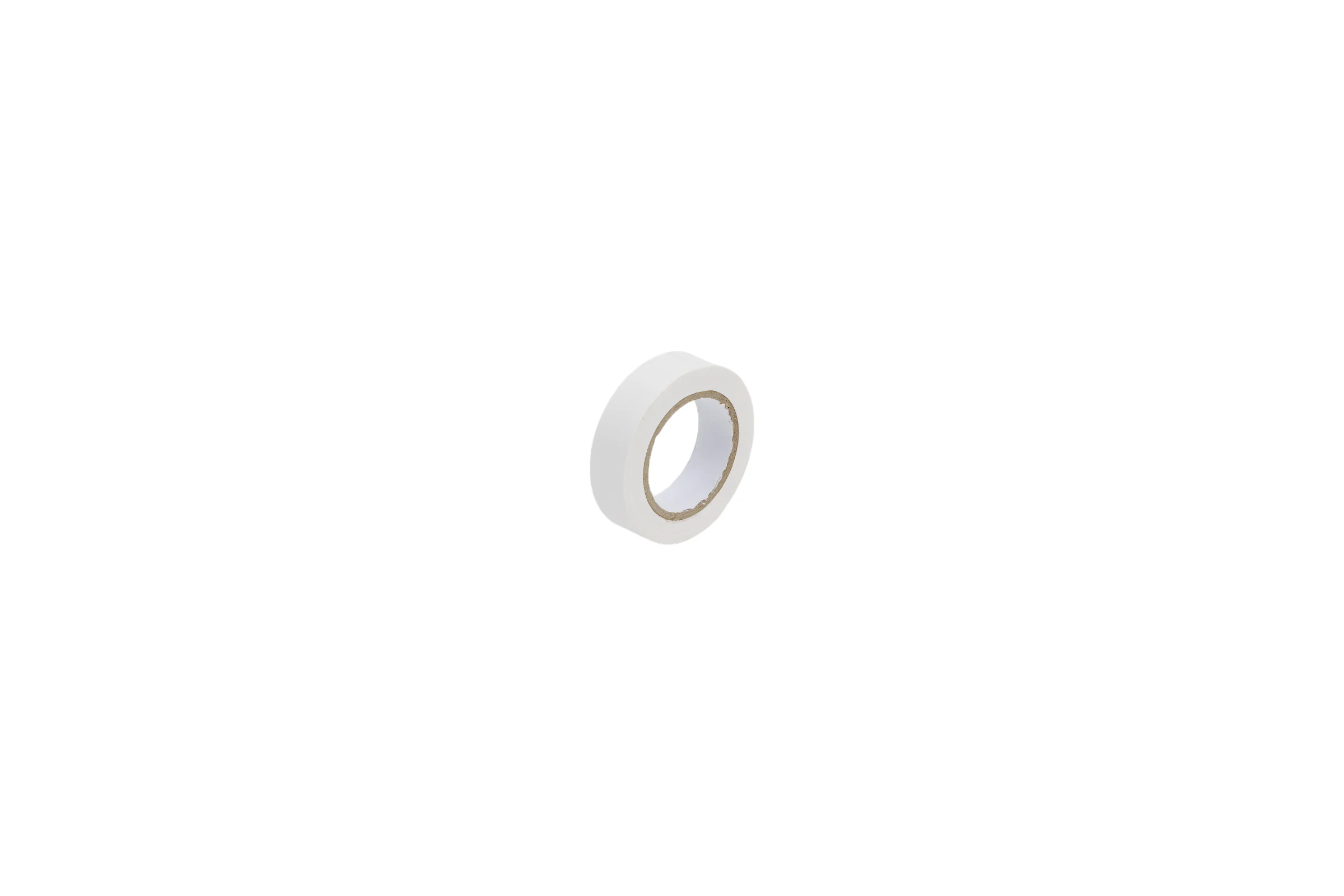 Изолента Volsten V02-7W-13х15-10 0,13х15 мм, белая, 10 метров 10289