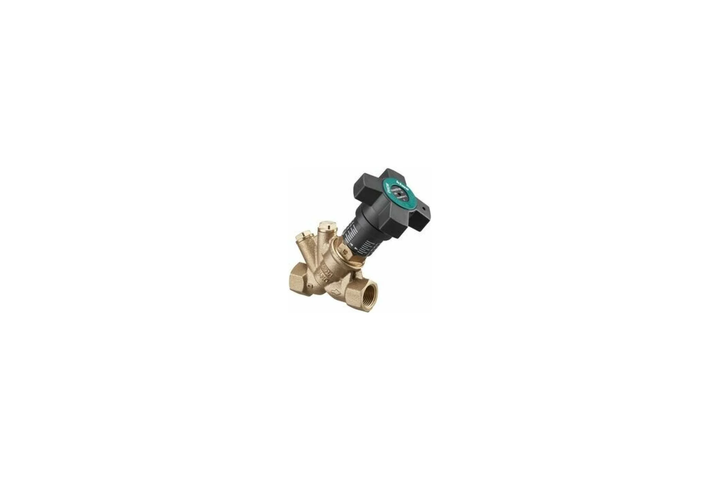 Регулирующий вентиль Oventrop Aquastrom С PN 16, Ду 15, Rp1/2 x Rp1/2, бронза 4208152