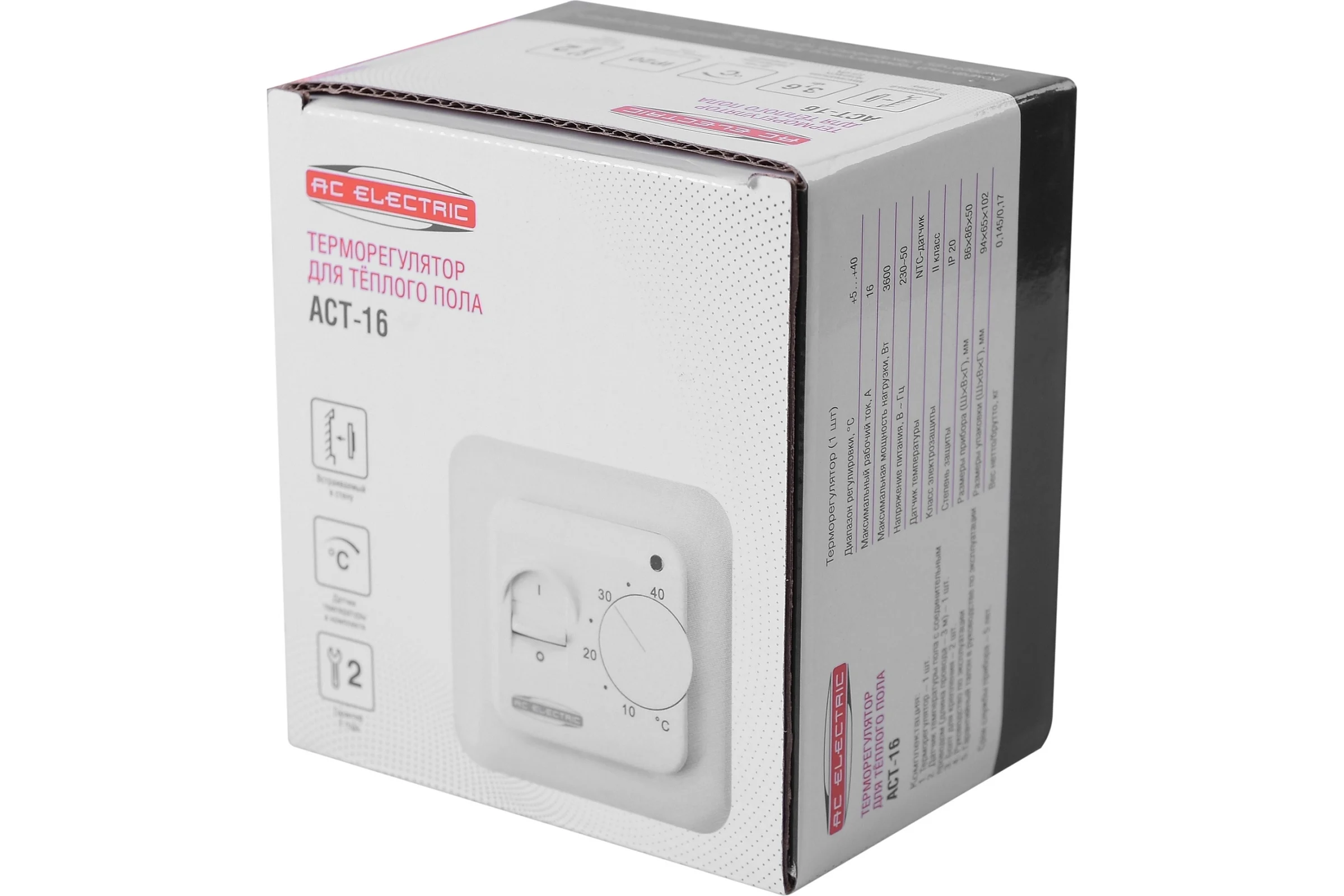 Терморегулятор AC ELECTRIC ACT-16 НС-1502226