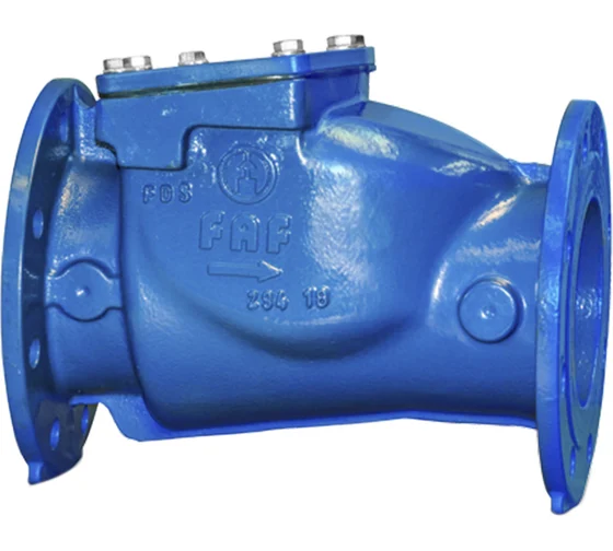 Обратный клапан FAF 2270 ду250 ру16 поворотный фланцевый D100-00505