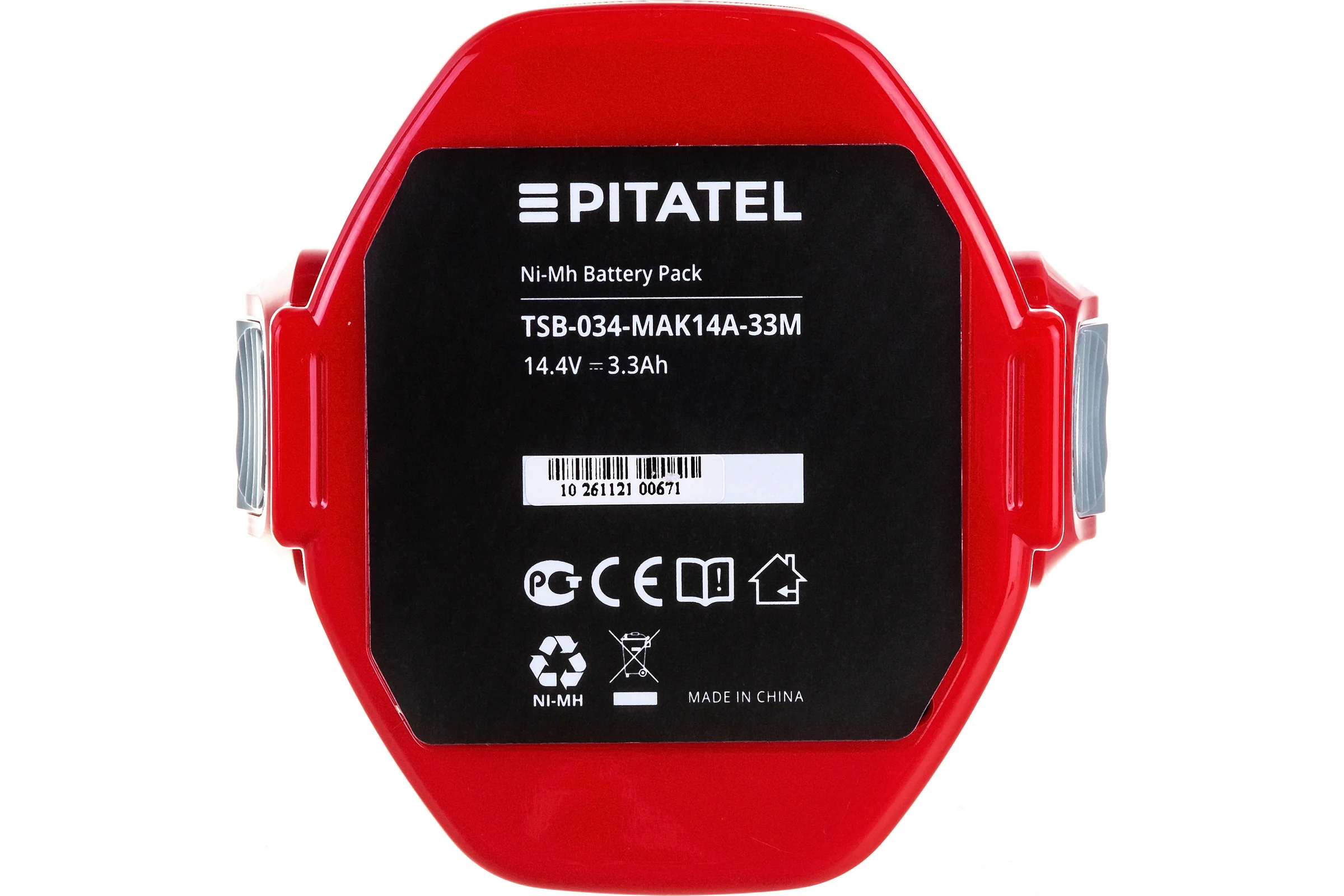 Аккумуляторная батарея (3.3 Ач, 14.4 В, Ni-Mh) Pitatel TSB-034-MAK14A-33M