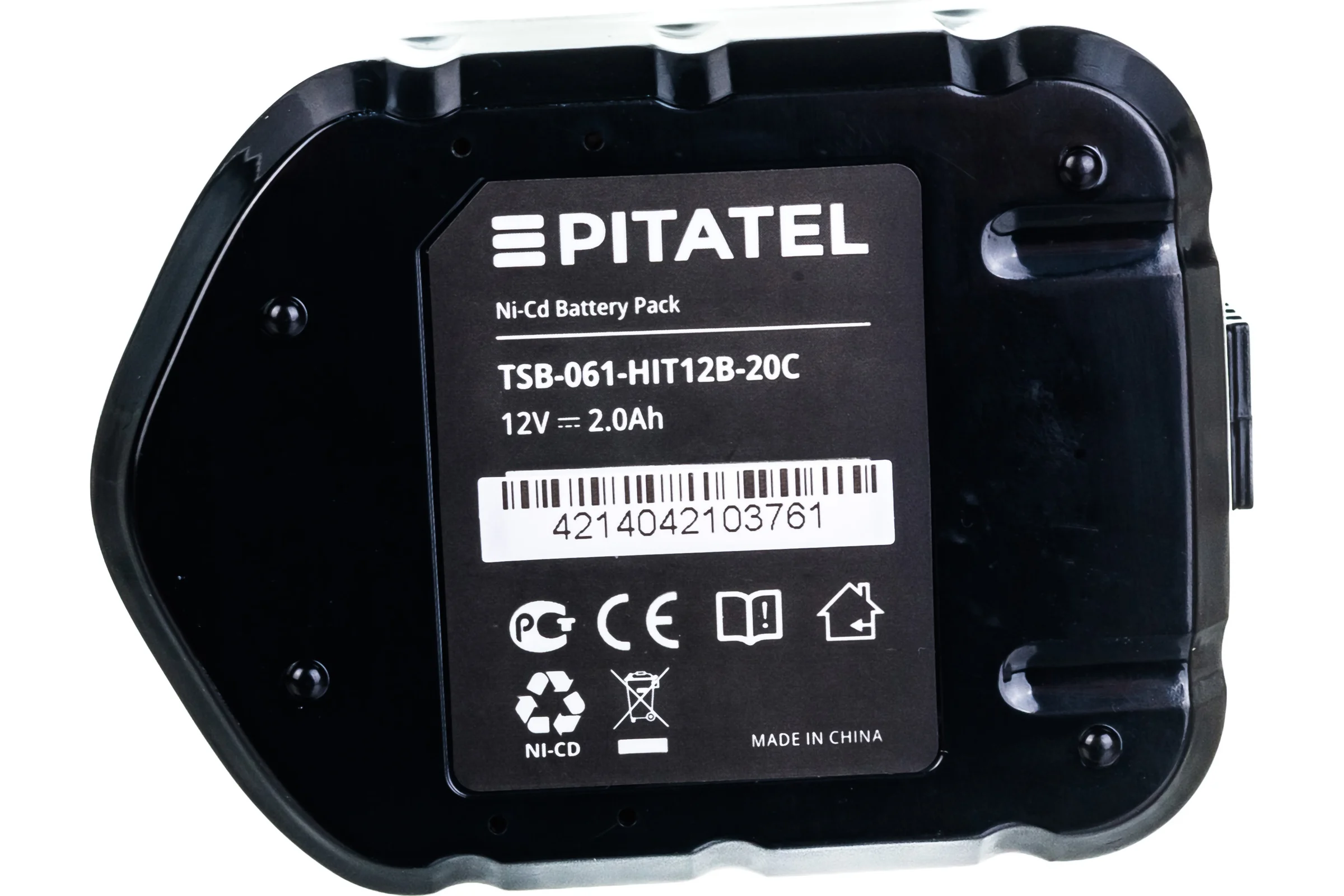 Аккумуляторная батарея для HITACHI (2 Ач, 12 В, Ni-Cd) Pitatel TSB-061-HIT12B-20C