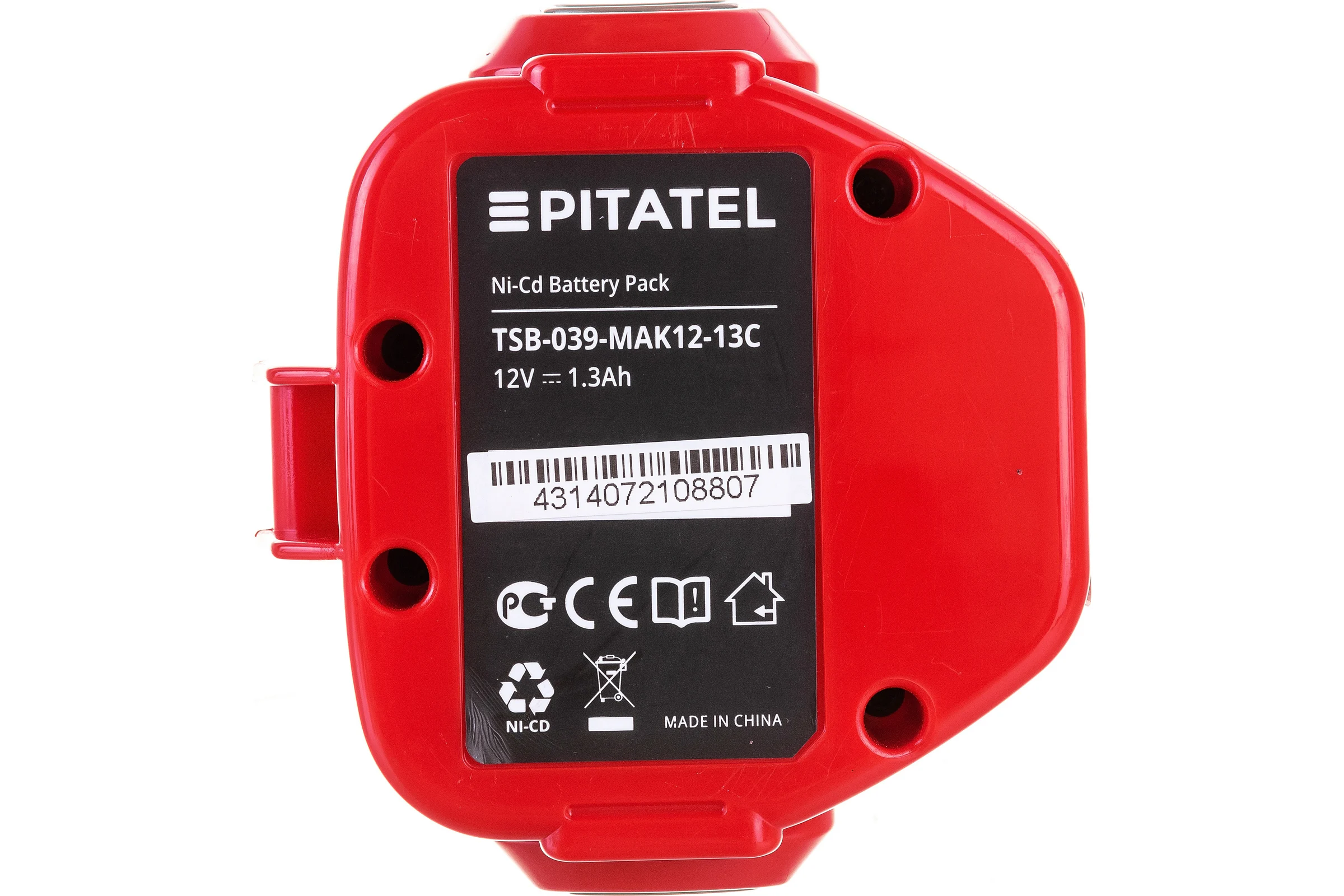 Аккумуляторная батарея для MAKITA (1.3 Ач, 12 В, Ni-Cd) Pitatel TSB-039-MAK12-13C