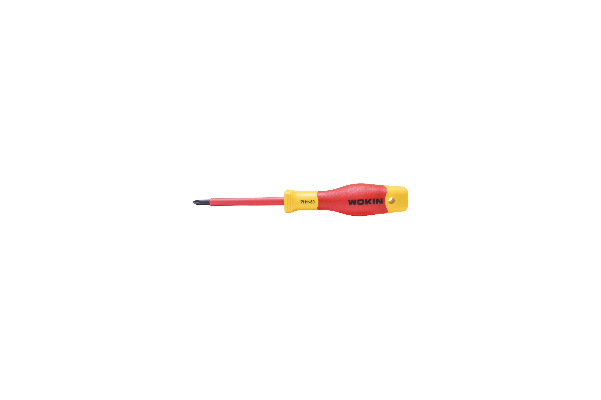 Диэлектрическая отвертка крестовая Wokin PH1x80 мм 1352859
