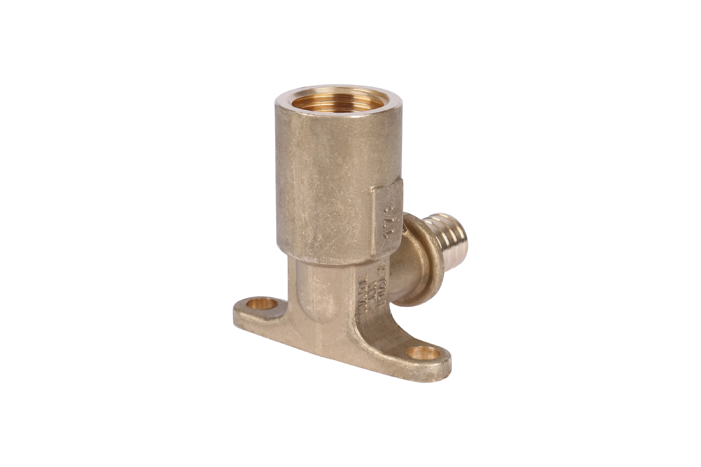 Настенный угольник с длинным нарезным патрубком STOUT 16-Rp 1/2" SFA-0032-001612