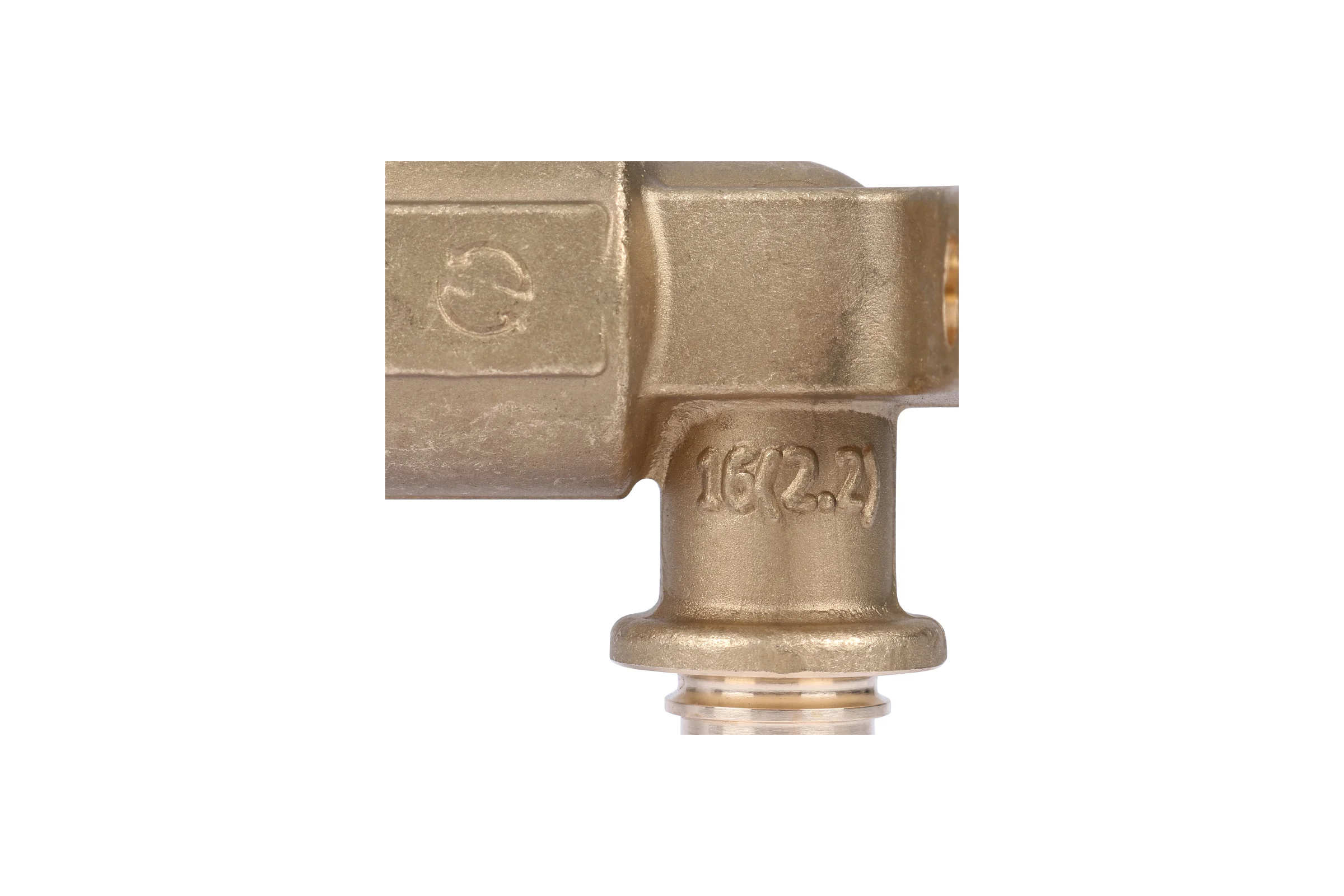 Настенный угольник с длинным нарезным патрубком STOUT 16-Rp 1/2" SFA-0032-001612