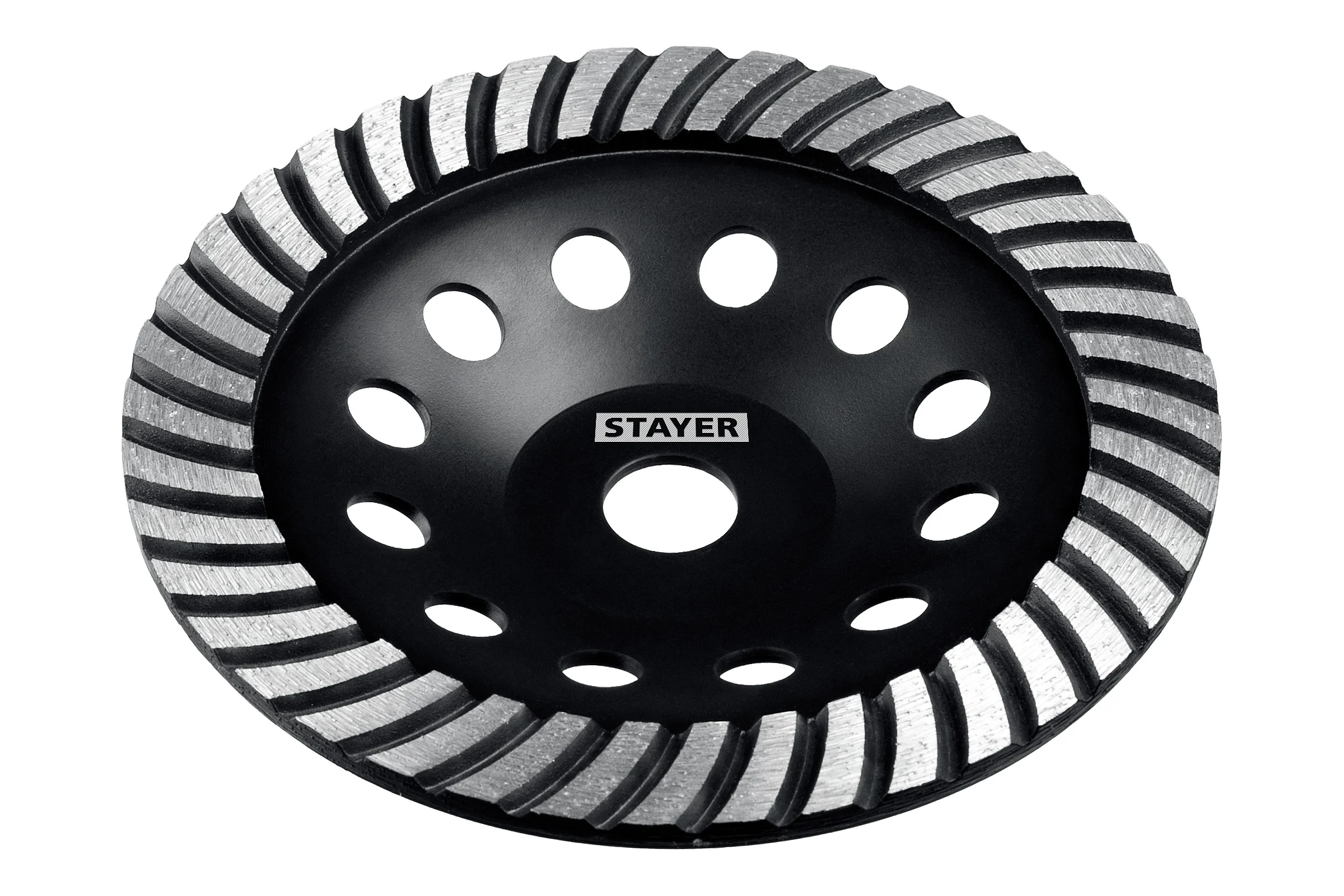 Алмазная сегментированная чашка STAYER Turbo 180 мм 33380-180_z02