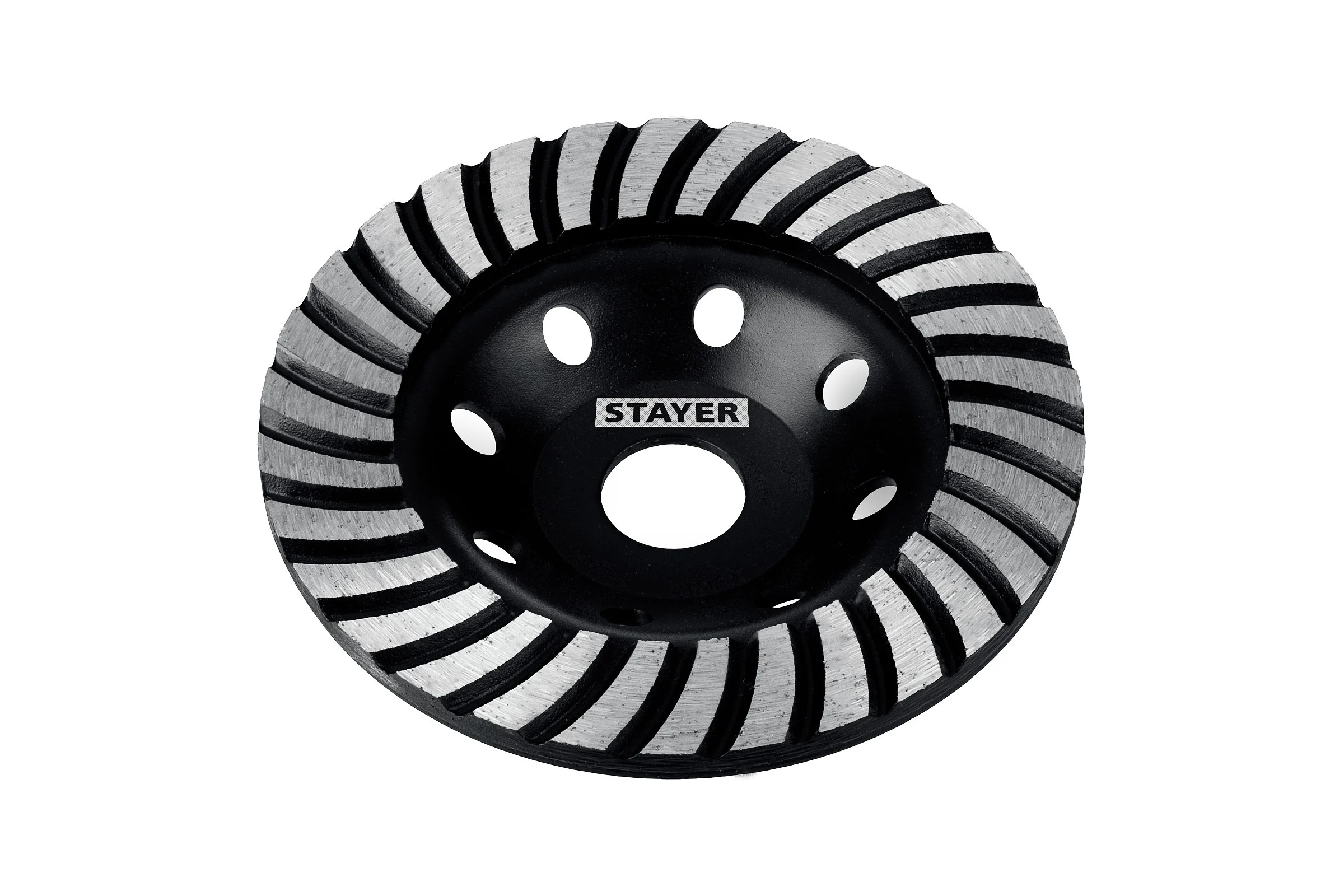 Алмазная сегментированная чашка STAYER Turbo 125 мм 33380-125_z02