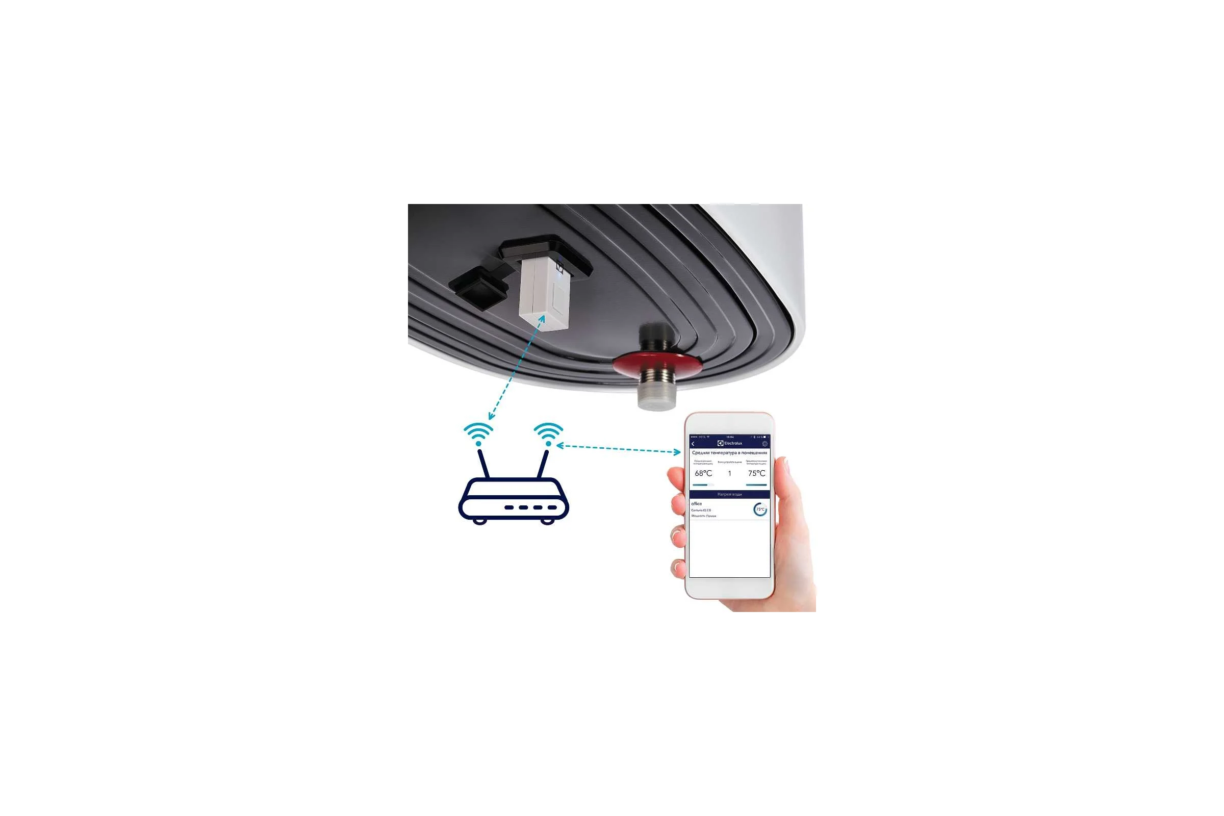 Водонагреватель Electrolux EWH 50 Centurio IQ 2.0 Silver НС-1131389