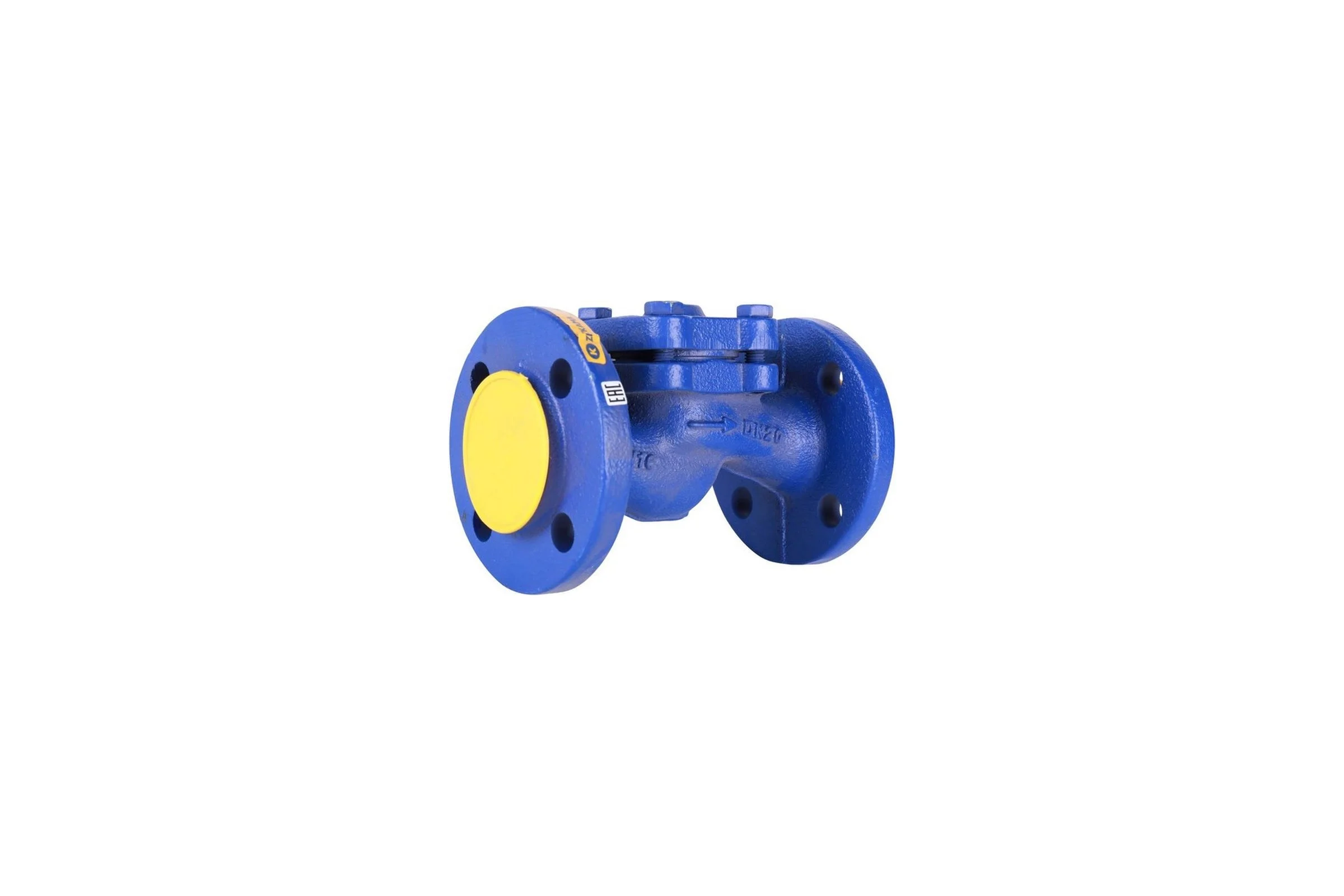 Обратный клапан Zetkama подъемный, чугун, ду20 ру16 фл tmax=300 RG008U8AL8PLPM
