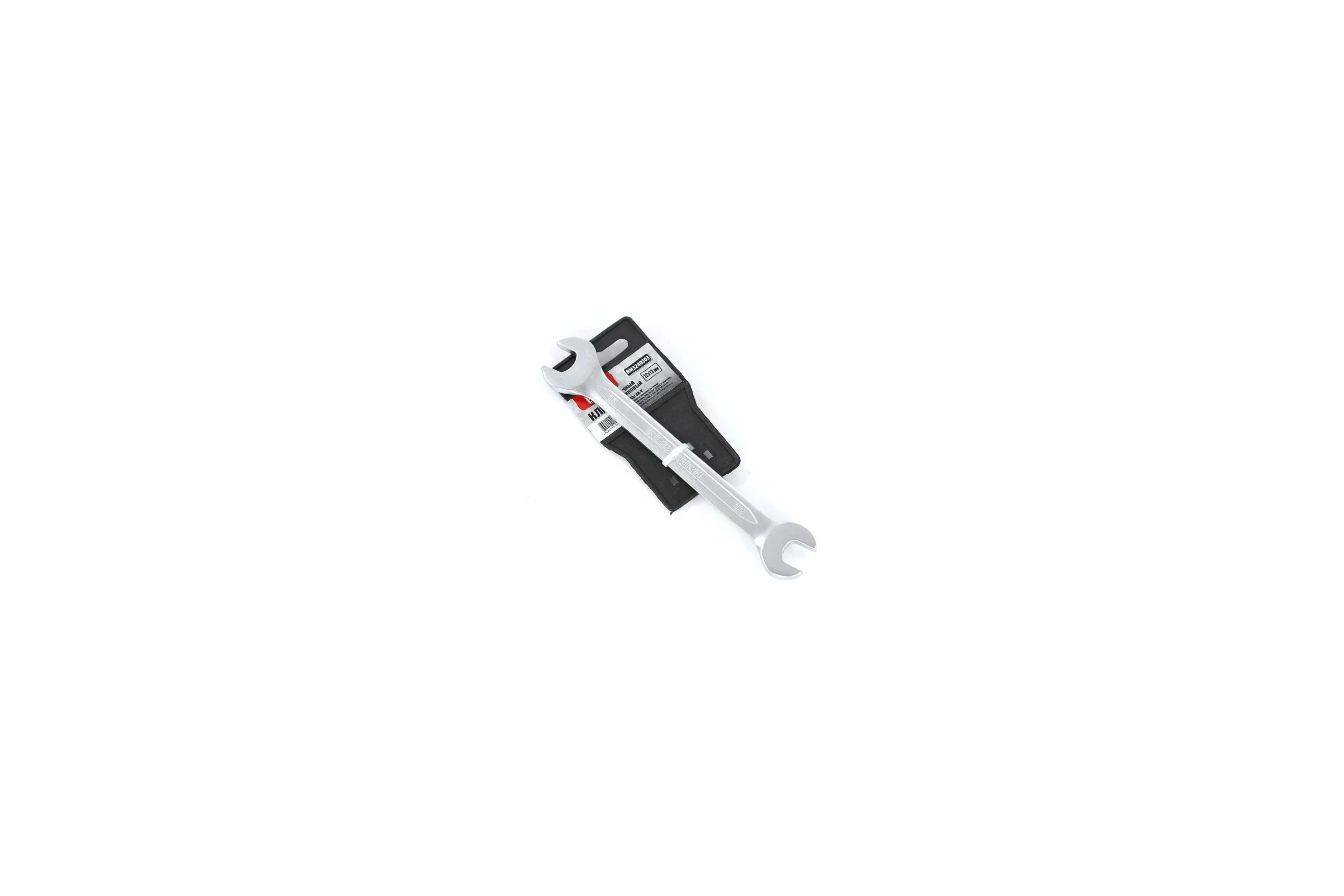 Рожковый гаечный ключ REDMARK 12x13 мм, холодный штамп, CR-V RM3240303