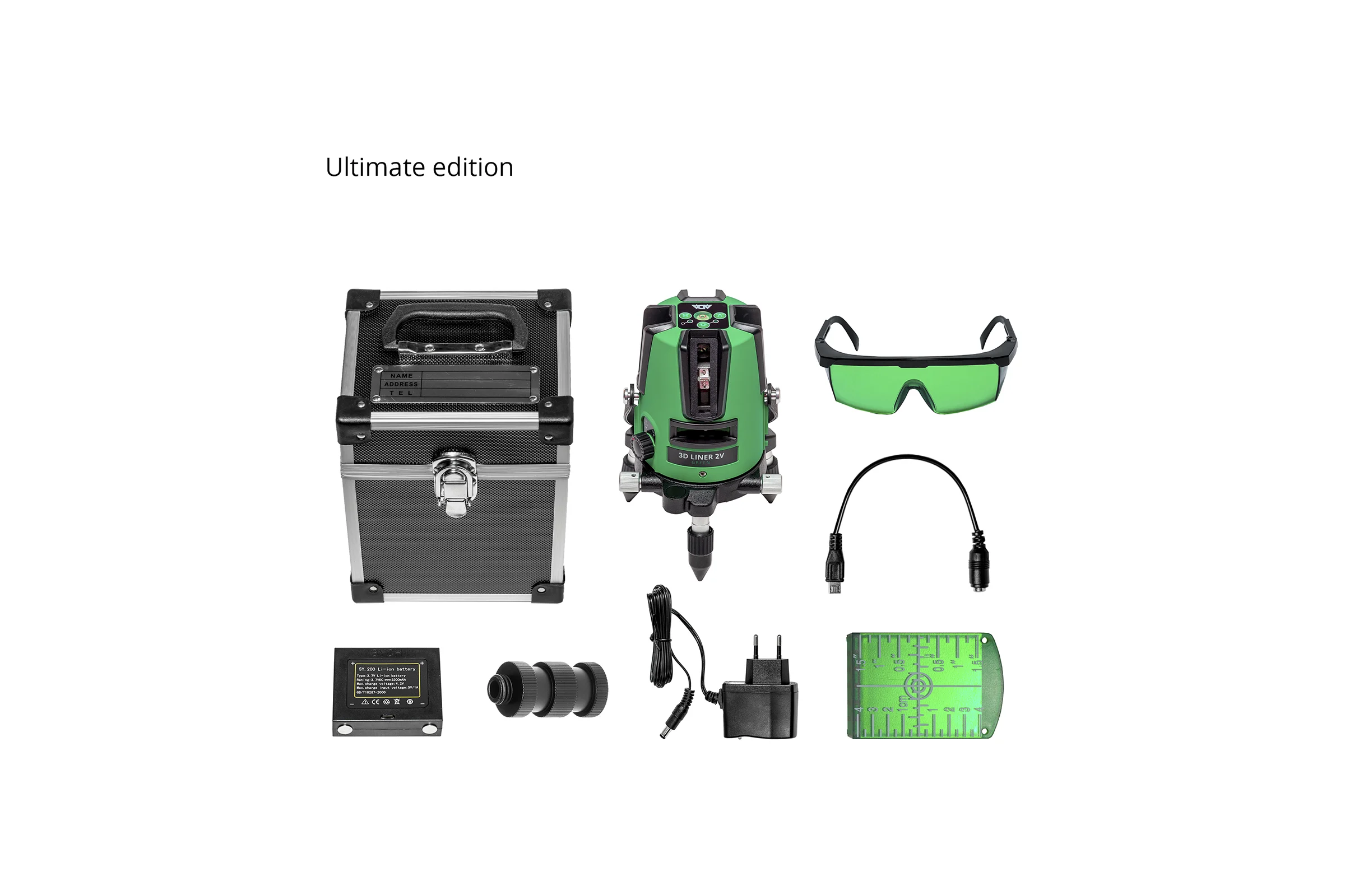Лазерный уровень ADA 3D Liner 2V Green А00532