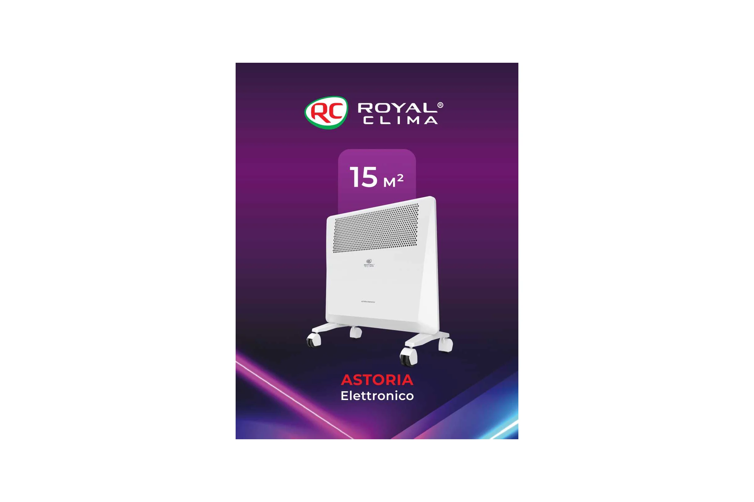 Электрический конвектор Royal Clima  ASTORIA Elettronico REC-AT1000E