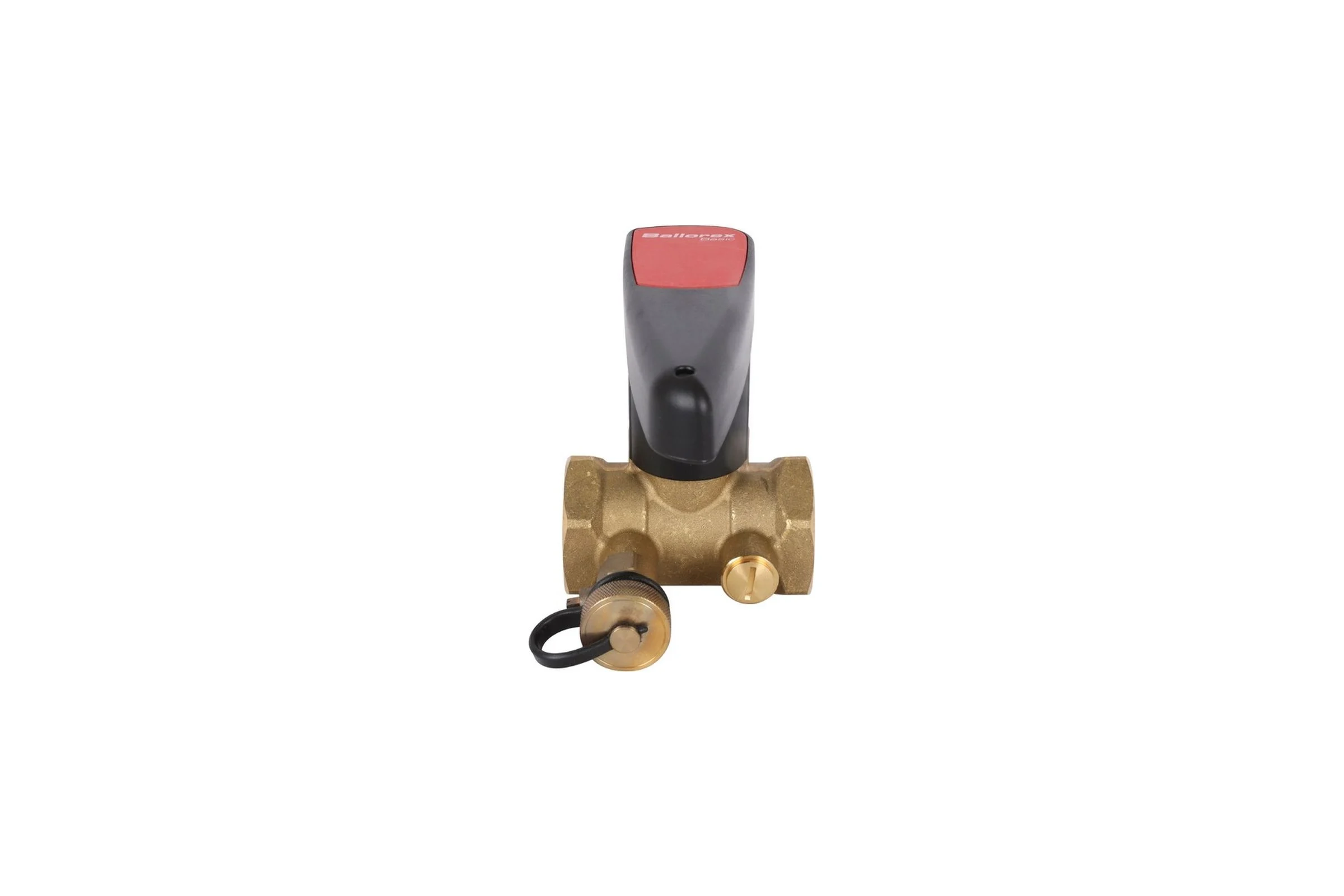 Запорный ручной клапан БРОЕН basic с дренажем резьбовой dn 32 pn 25 kvs=15,5 м3/ч RG008SH50QB50J