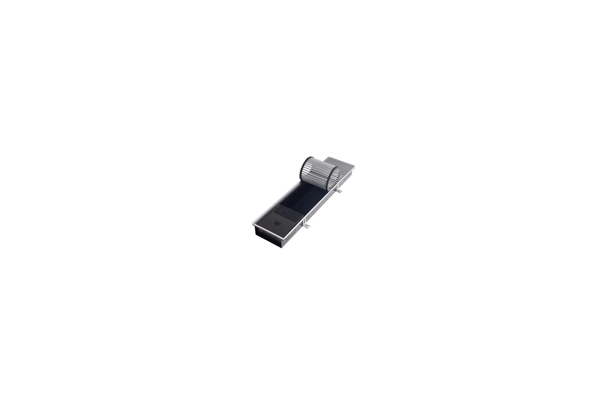 Внутрипольный конвектор GEKON eco с решеткой una h09 l080 t23 (без клапана) GETL0.00908023/UNA/NV