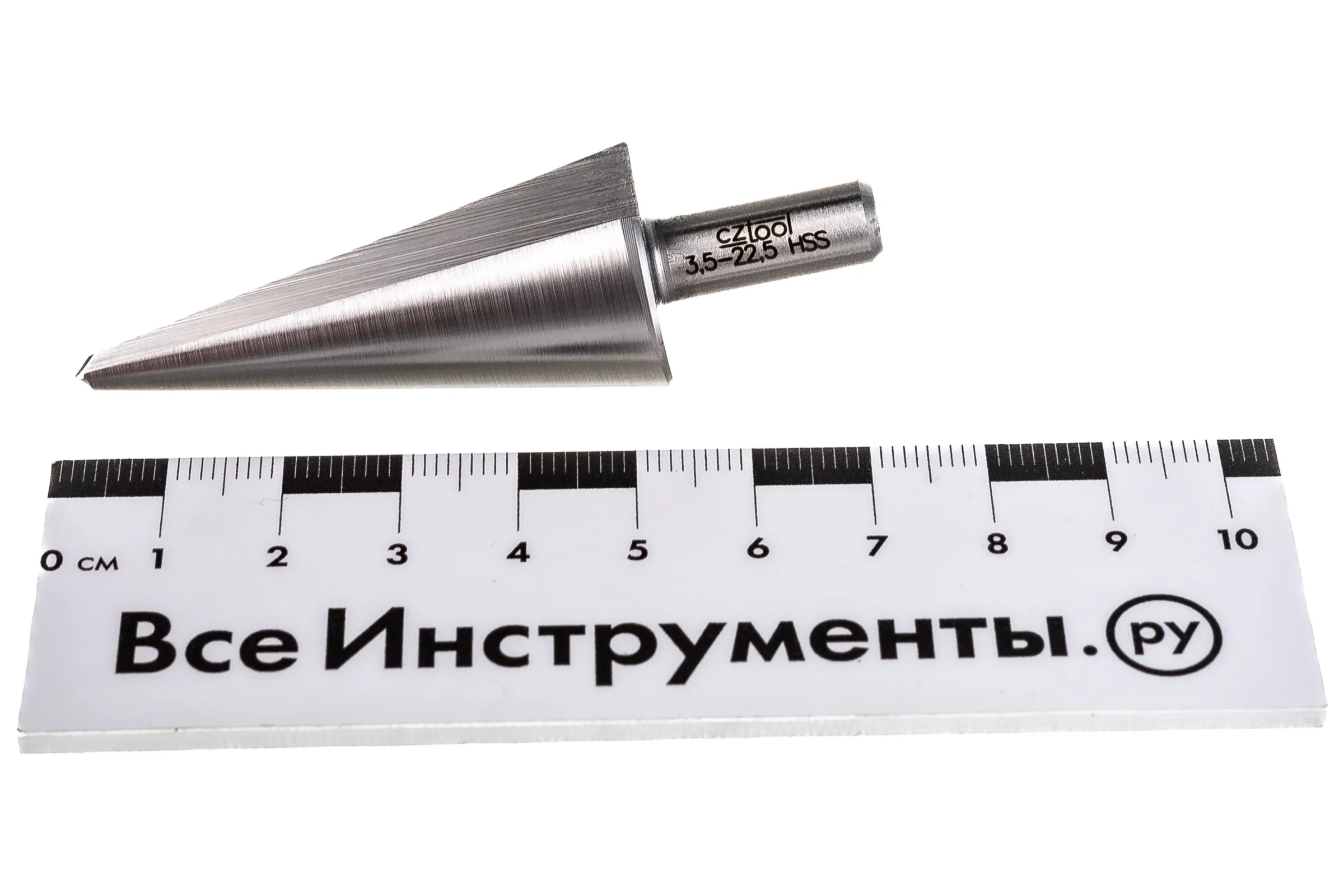 Сверло коническое N2А (3.5-22.5х72 мм; хвостовик 8 мм) Bucovice Tools 541225