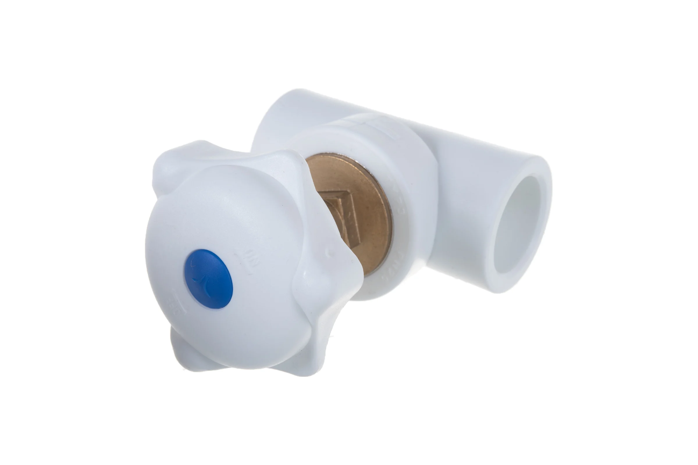 Вентиль PRO AQUA PP-R Белый d-32 мм PA42013