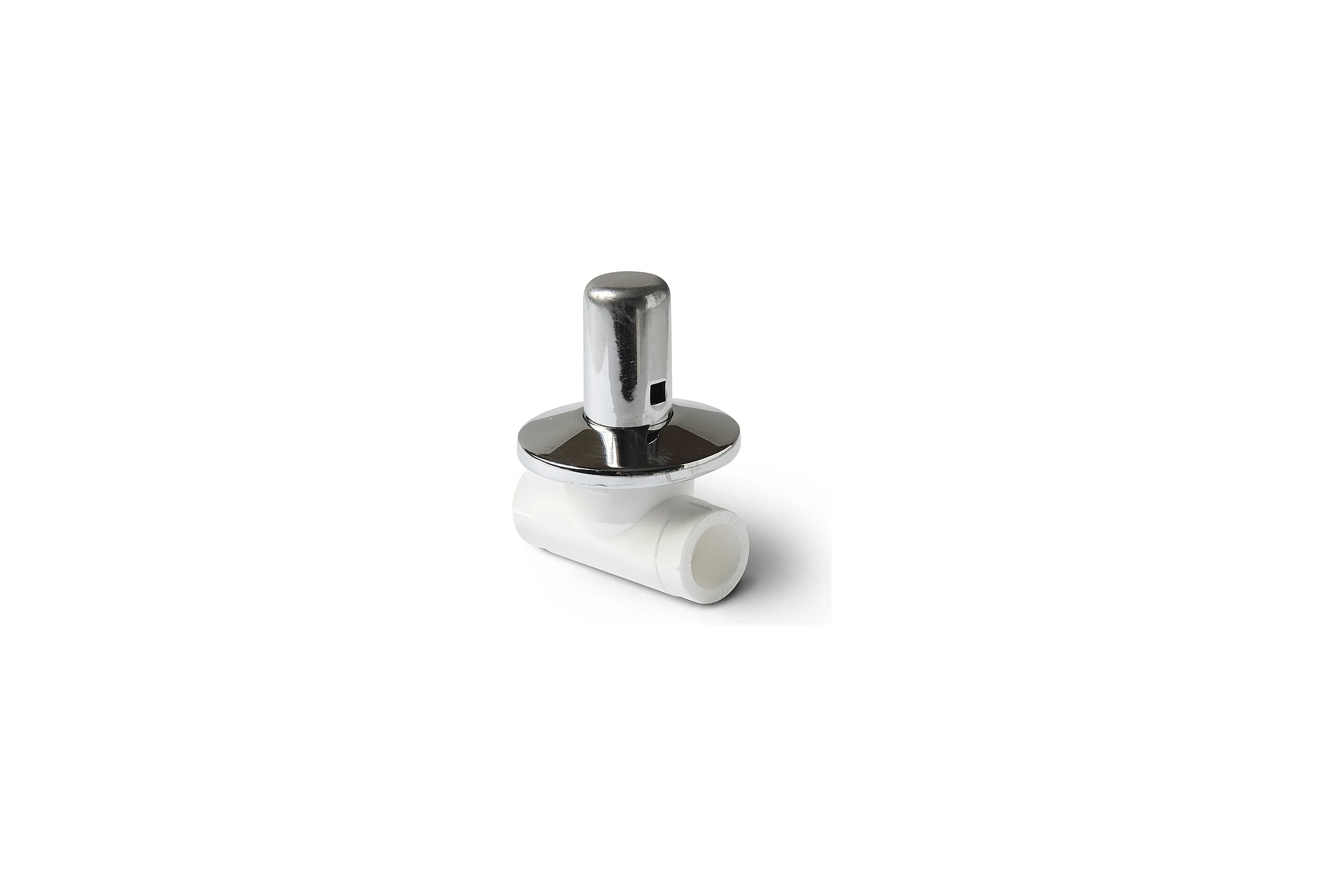 Вентиль с хромированной рукояткой PRO AQUA PP-R d-20 мм PA43008b
