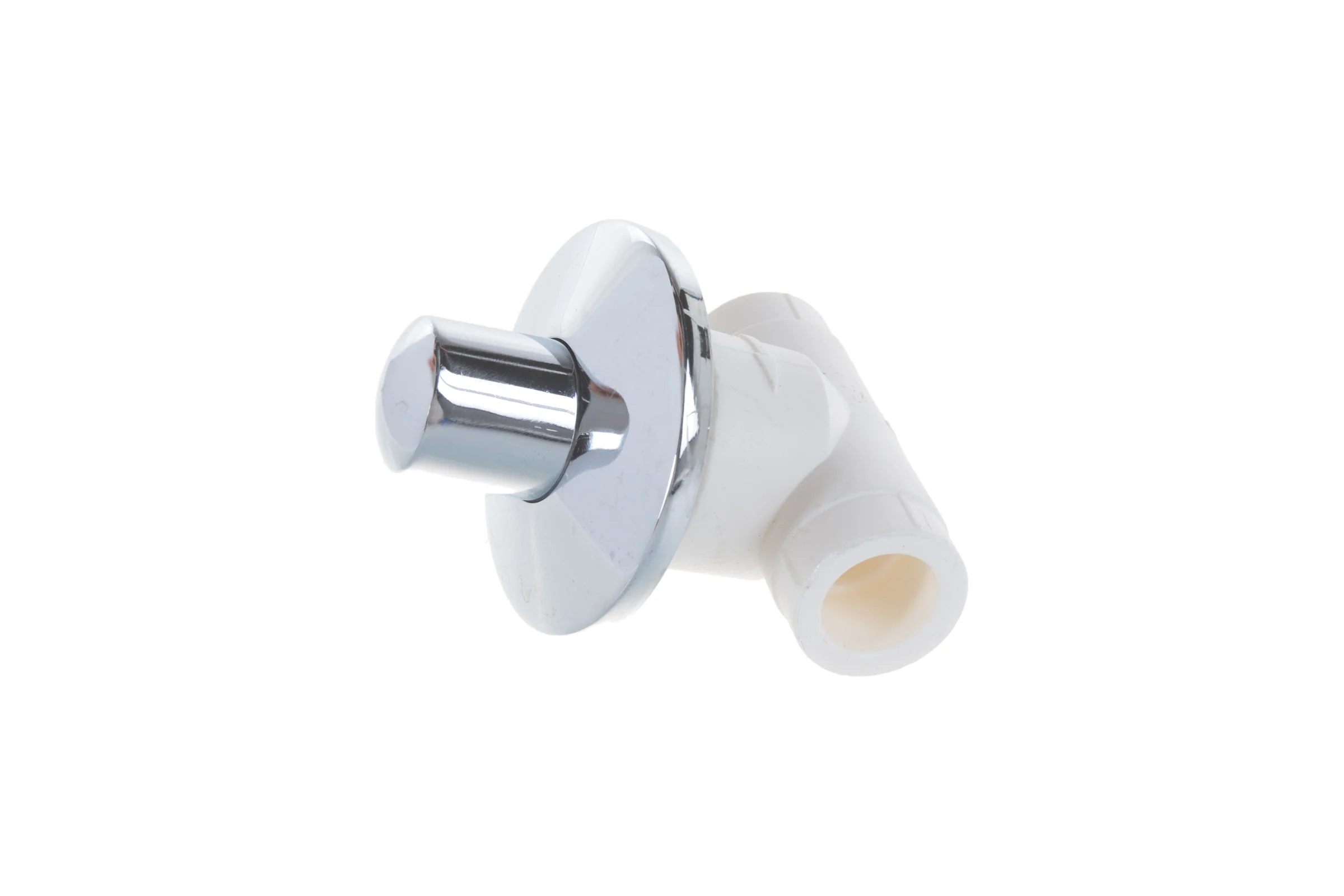Вентиль с хромированной рукояткой PRO AQUA PP-R d-20 мм PA43008b