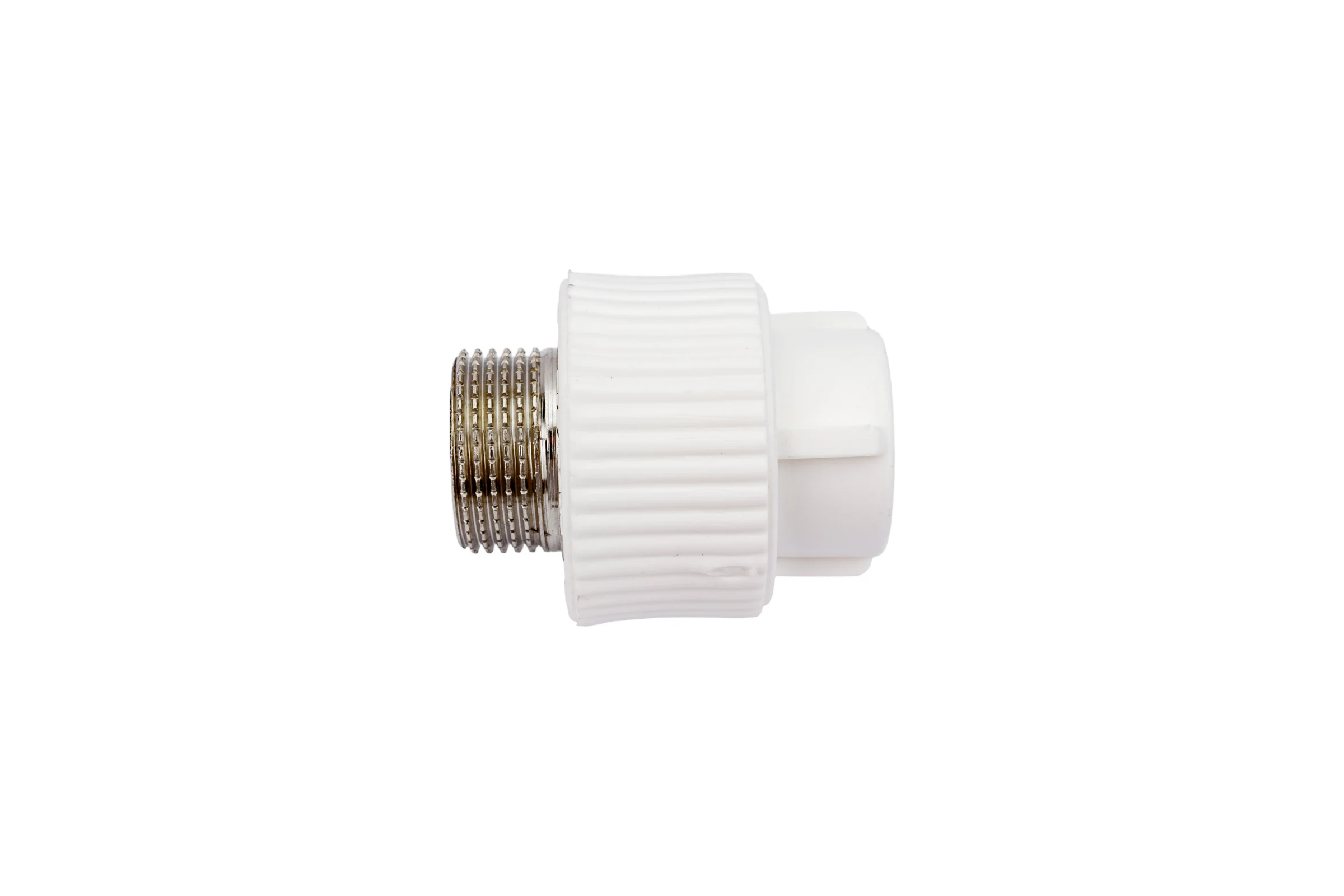 Комбинированная муфта PRO AQUA PP-R НР белая d-20 мм 3/4" PA23010Pb