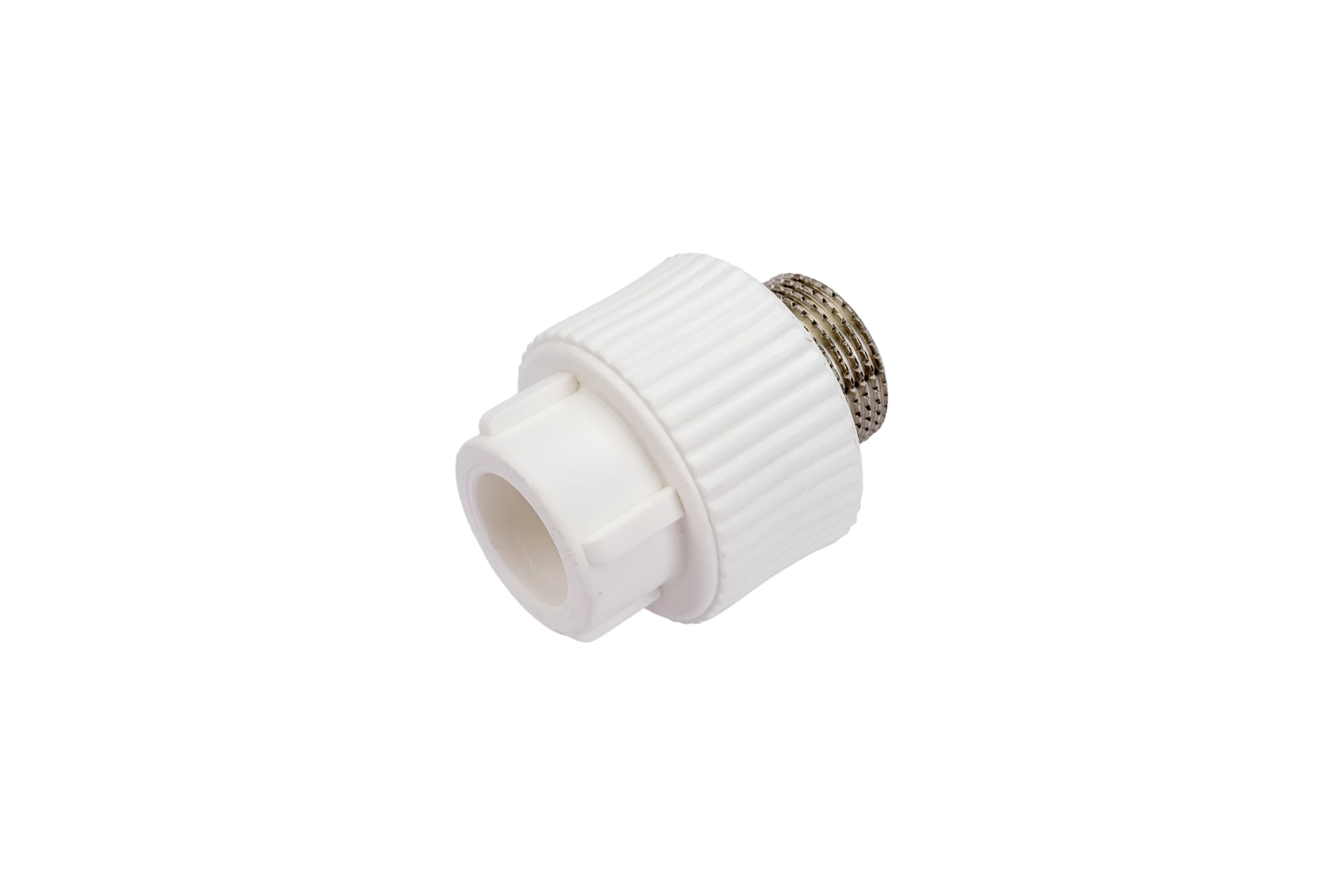 Комбинированная муфта PRO AQUA PP-R НР белая d-20 мм 3/4" PA23010Pb