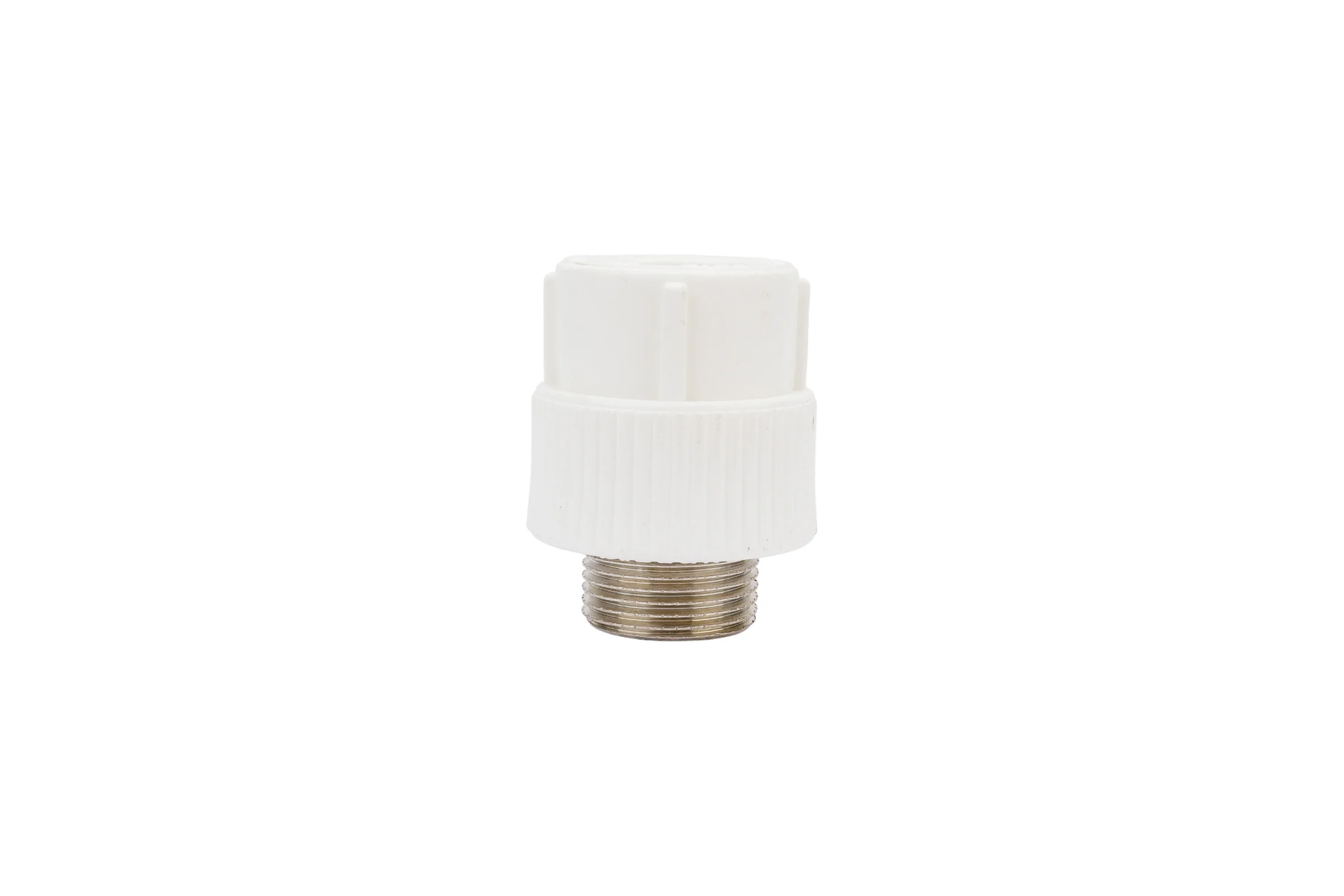 Комбинированная муфта PRO AQUA PP-R НР белая d-25 мм 3/4" PA23014Pb