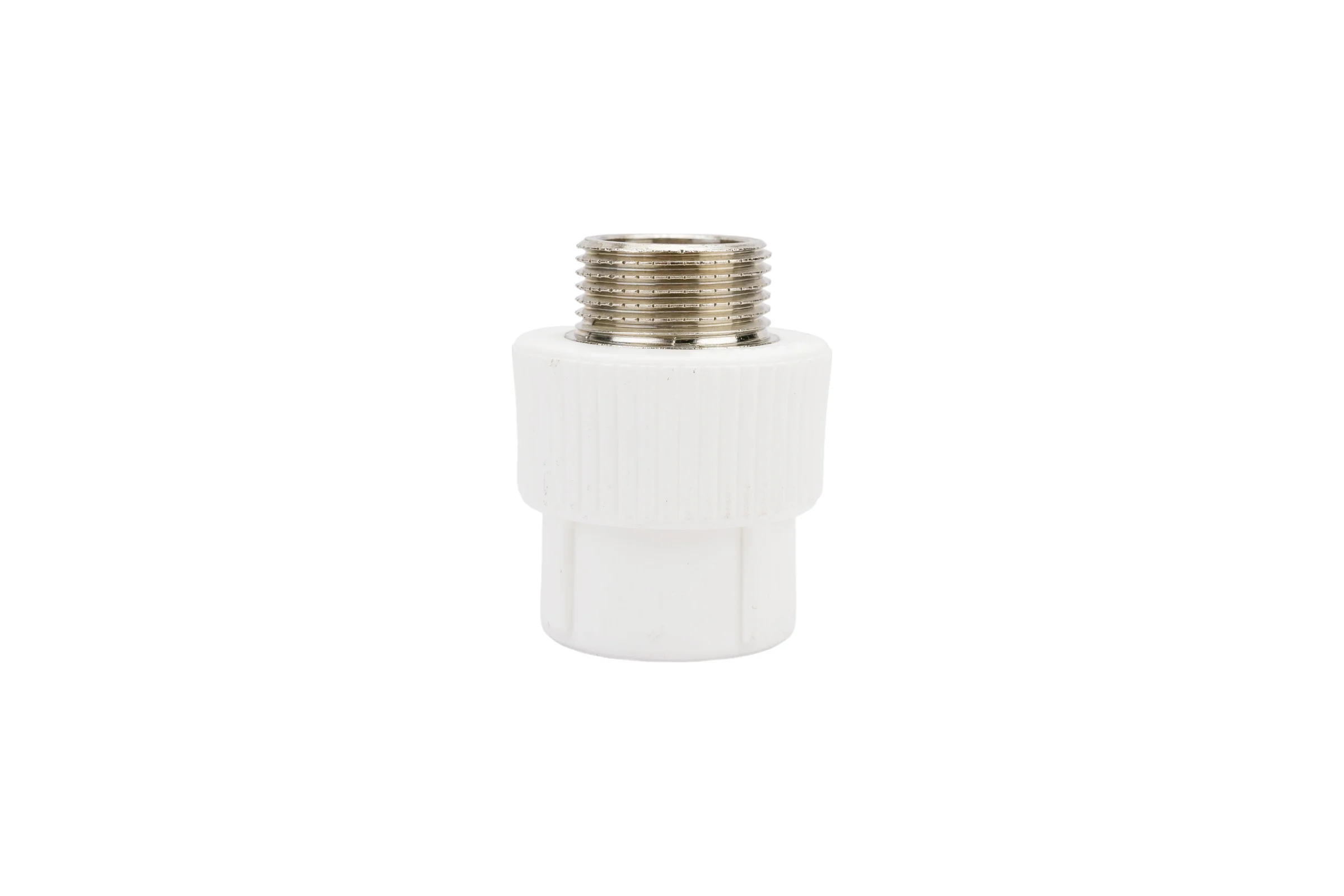 Комбинированная муфта PRO AQUA PP-R НР белая d-25 мм 3/4" PA23014Pb