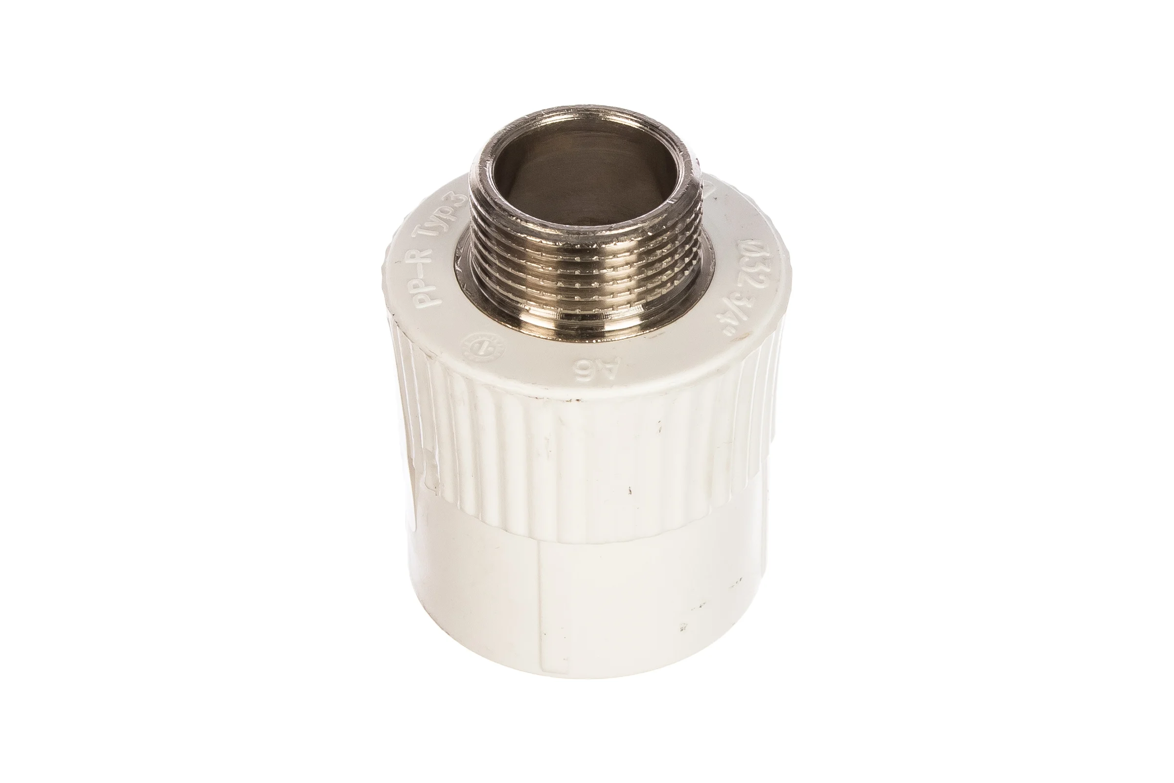 Комбинированная муфта PRO AQUA PP-R НР белая d-32 мм 3/4" PA23016Pb
