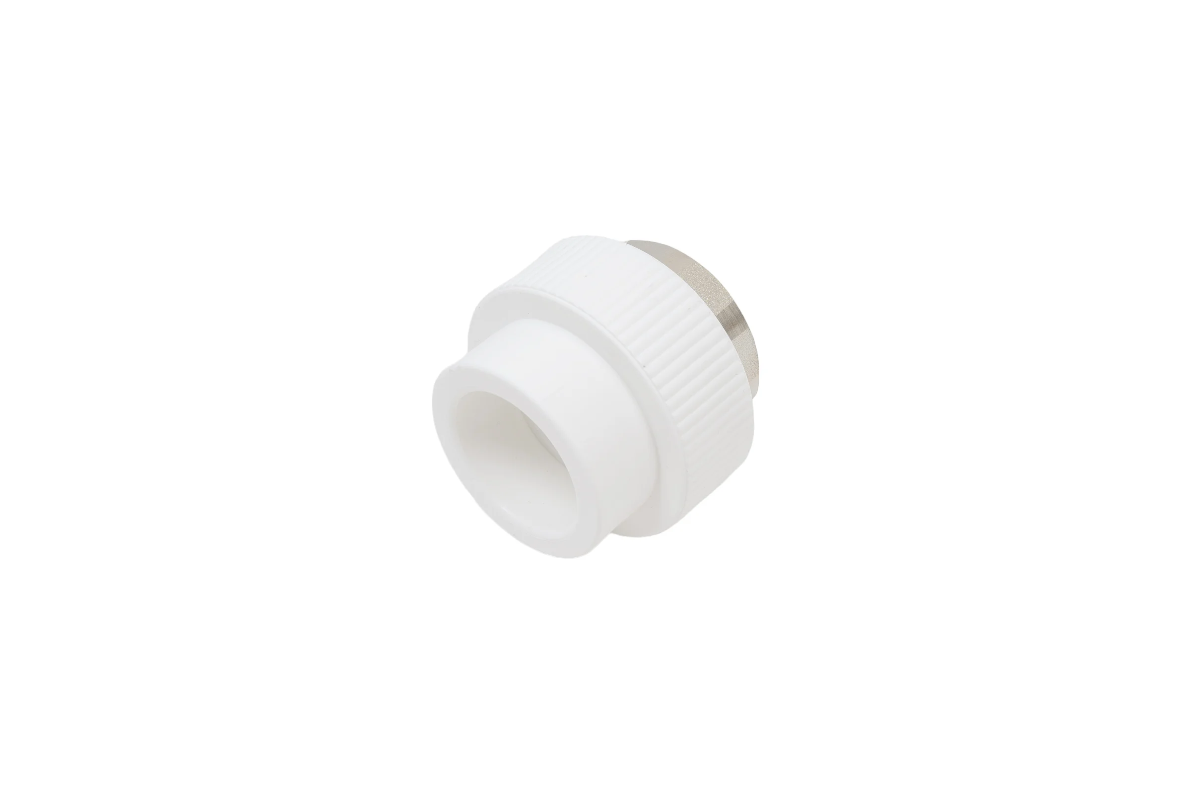 Комбинированная муфта под ключ PRO AQUA PP-R ВР белая d-40 мм 1 1/2" PA22521Pb