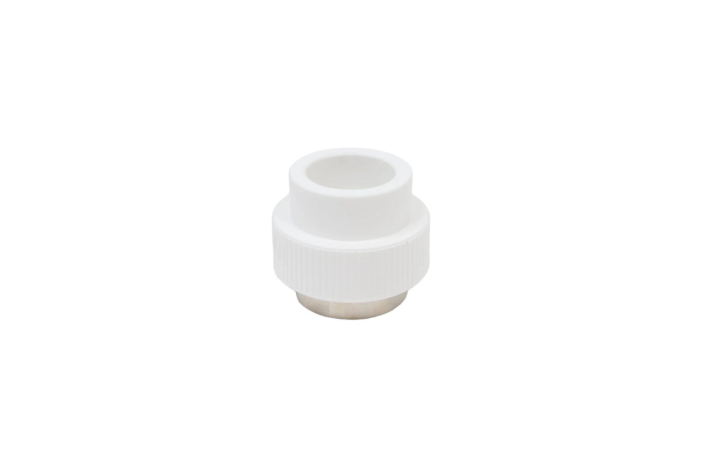 Комбинированная муфта под ключ PRO AQUA PP-R ВР белая d-40 мм 1 1/2" PA22521Pb