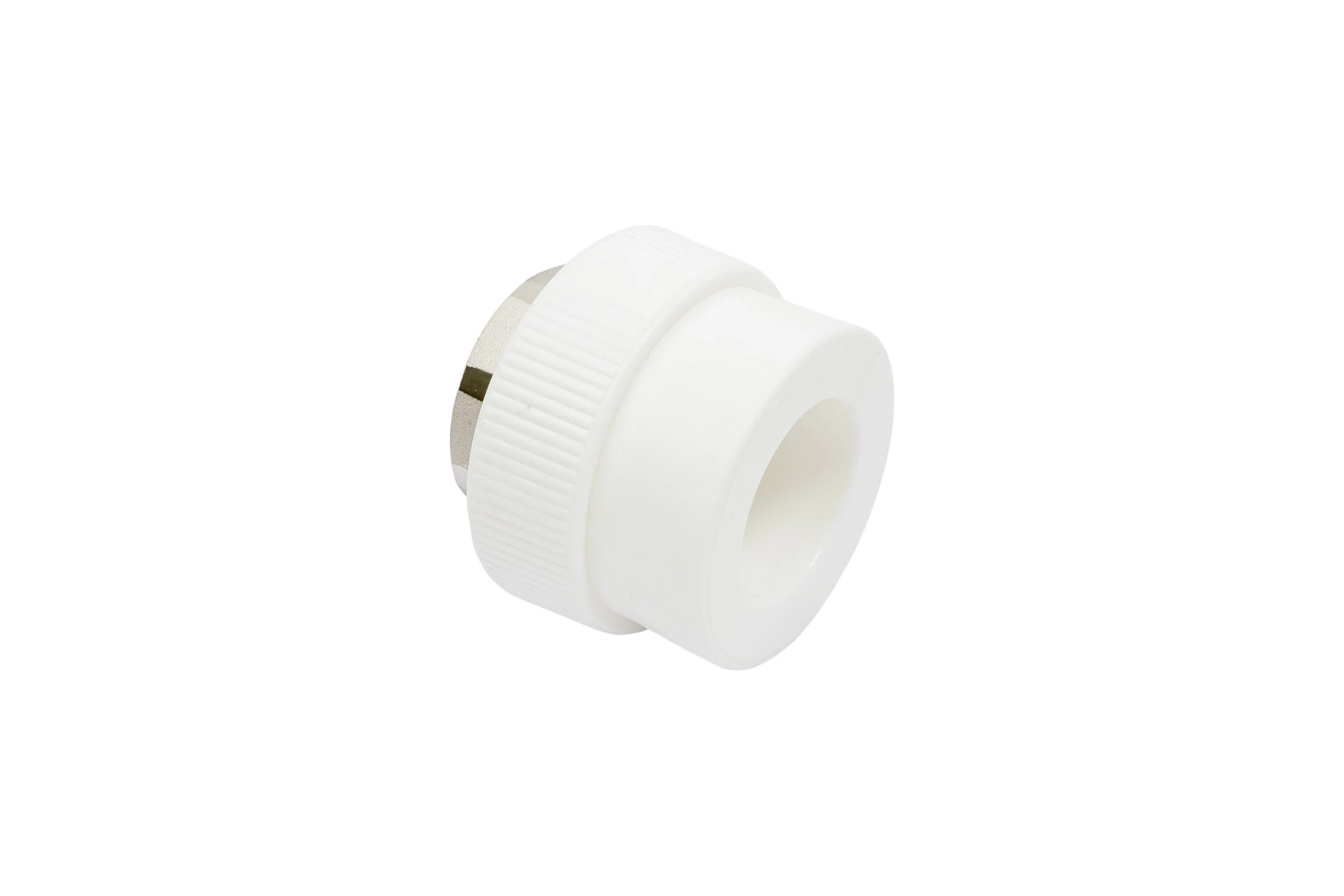 Комбинированная муфта под ключ PRO AQUA PP-R ВР белая d-50 мм 2" PA22523Pb