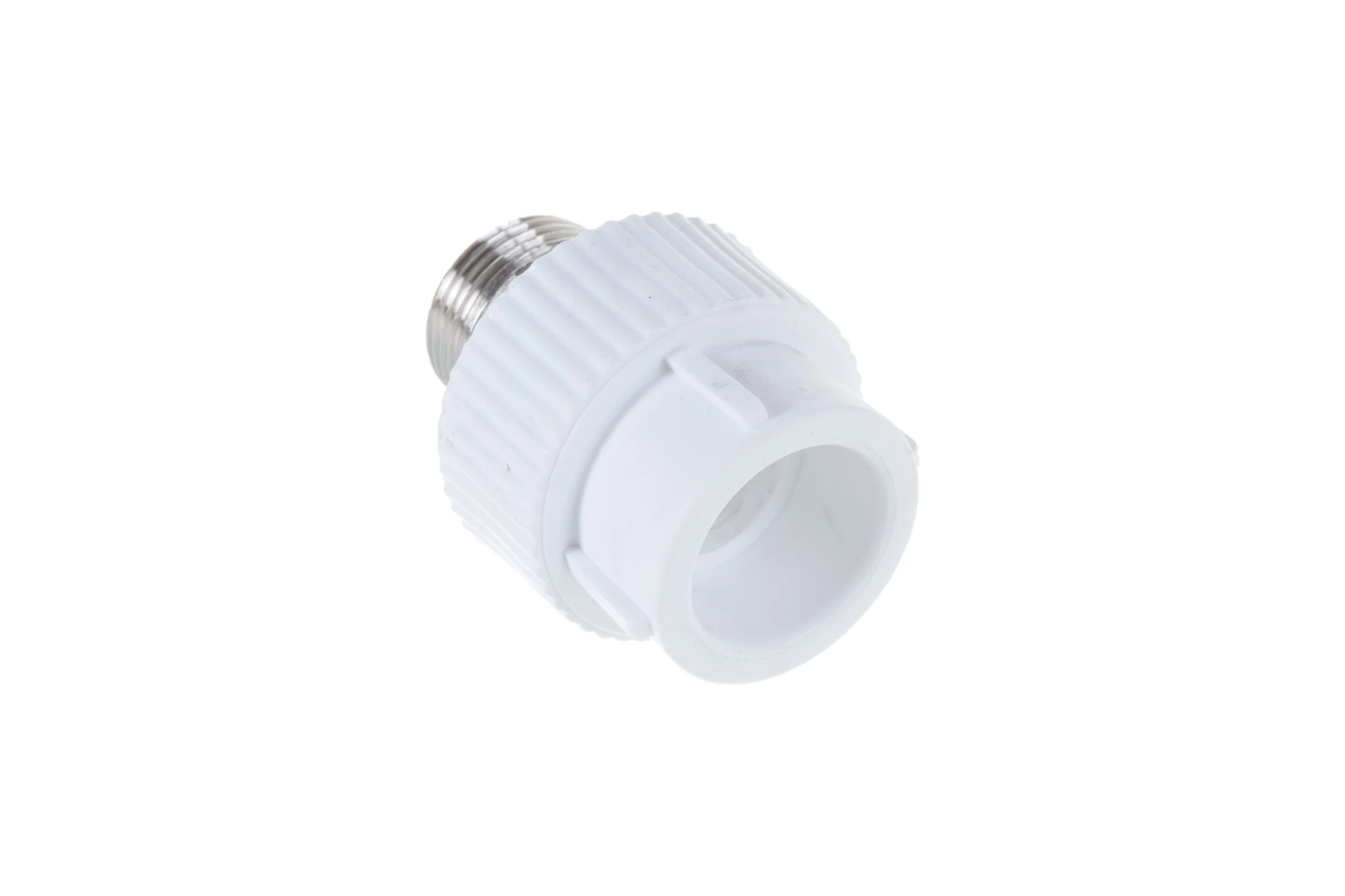 Комбинированная муфта под ключ PRO AQUA PP-R НР белая d-32 мм 1" PA23518Pb
