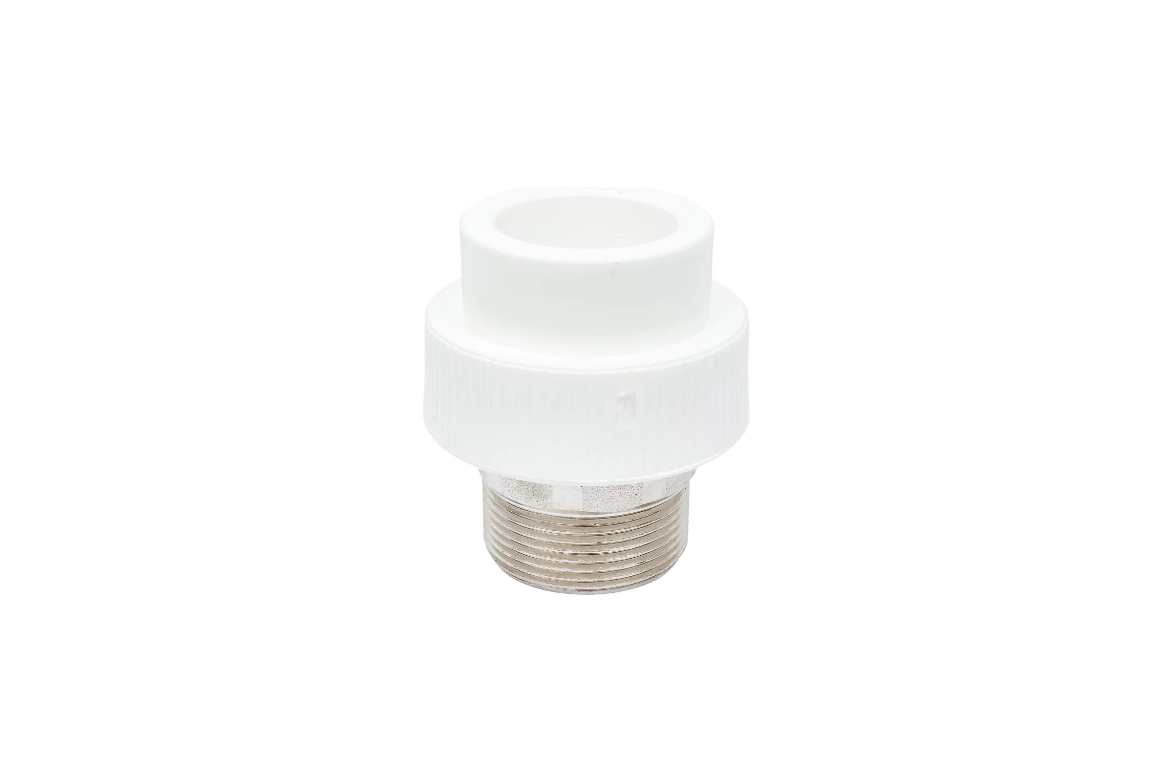 Комбинированная муфта под ключ PRO AQUA PP-R НР белая d-40 мм 1 1/2" PA23521Pb