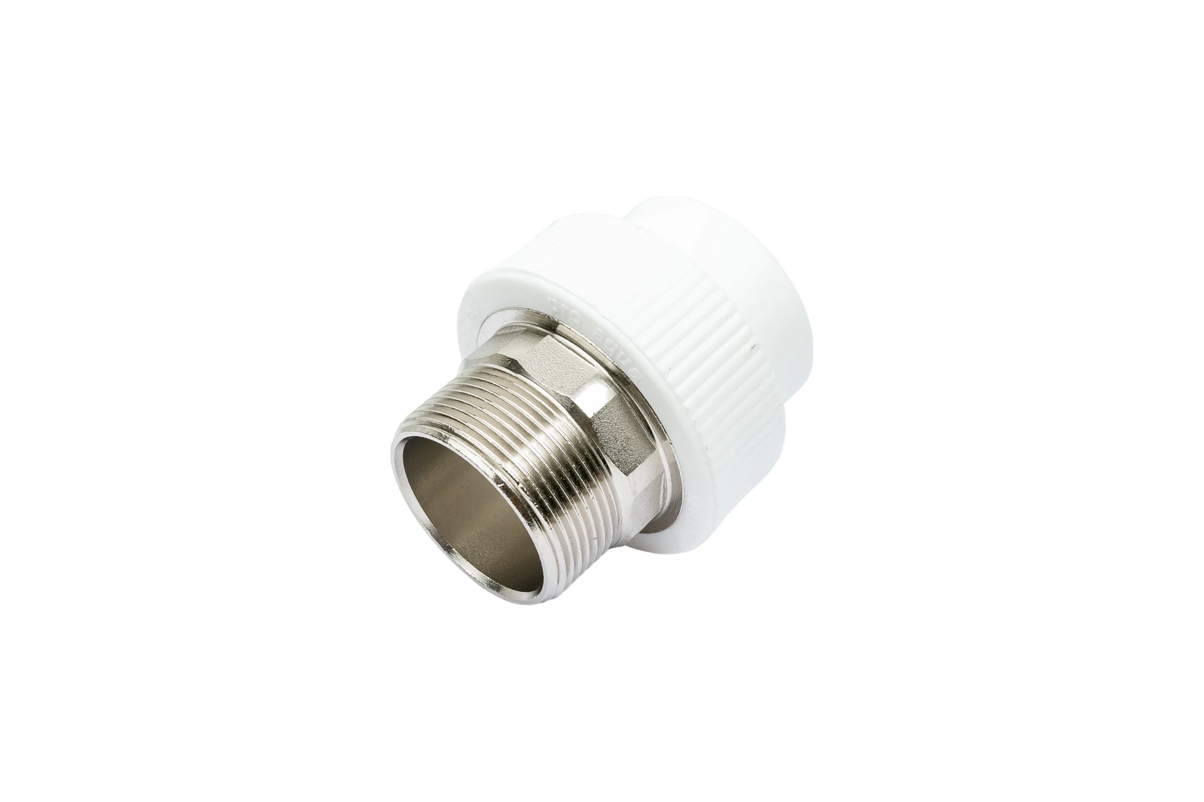 Комбинированная муфта под ключ PRO AQUA PP-R НР белая d-40 мм 1 1/2" PA23521Pb