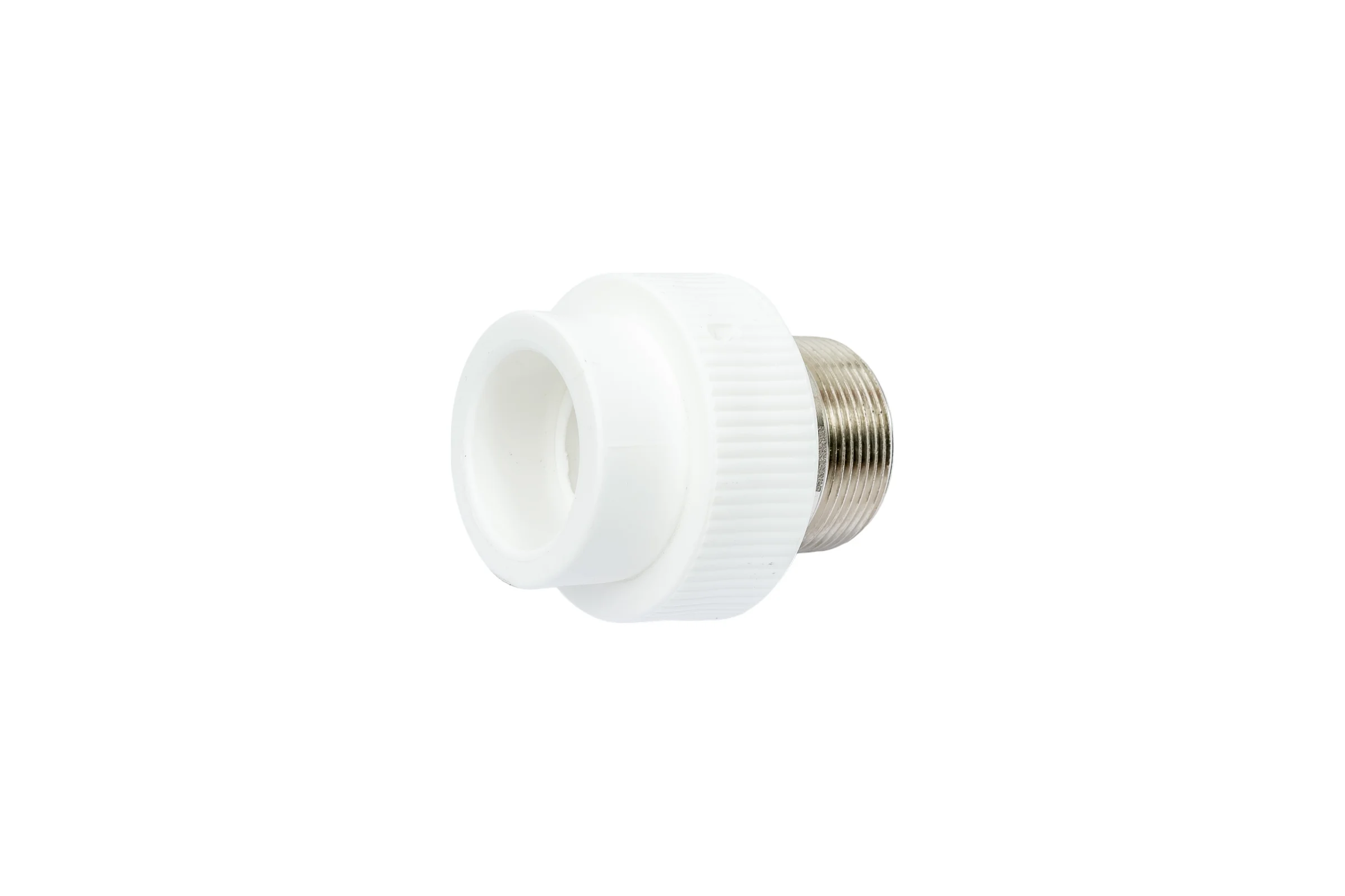 Комбинированная муфта под ключ PRO AQUA PP-R НР белая d-40 мм 1 1/2" PA23521Pb
