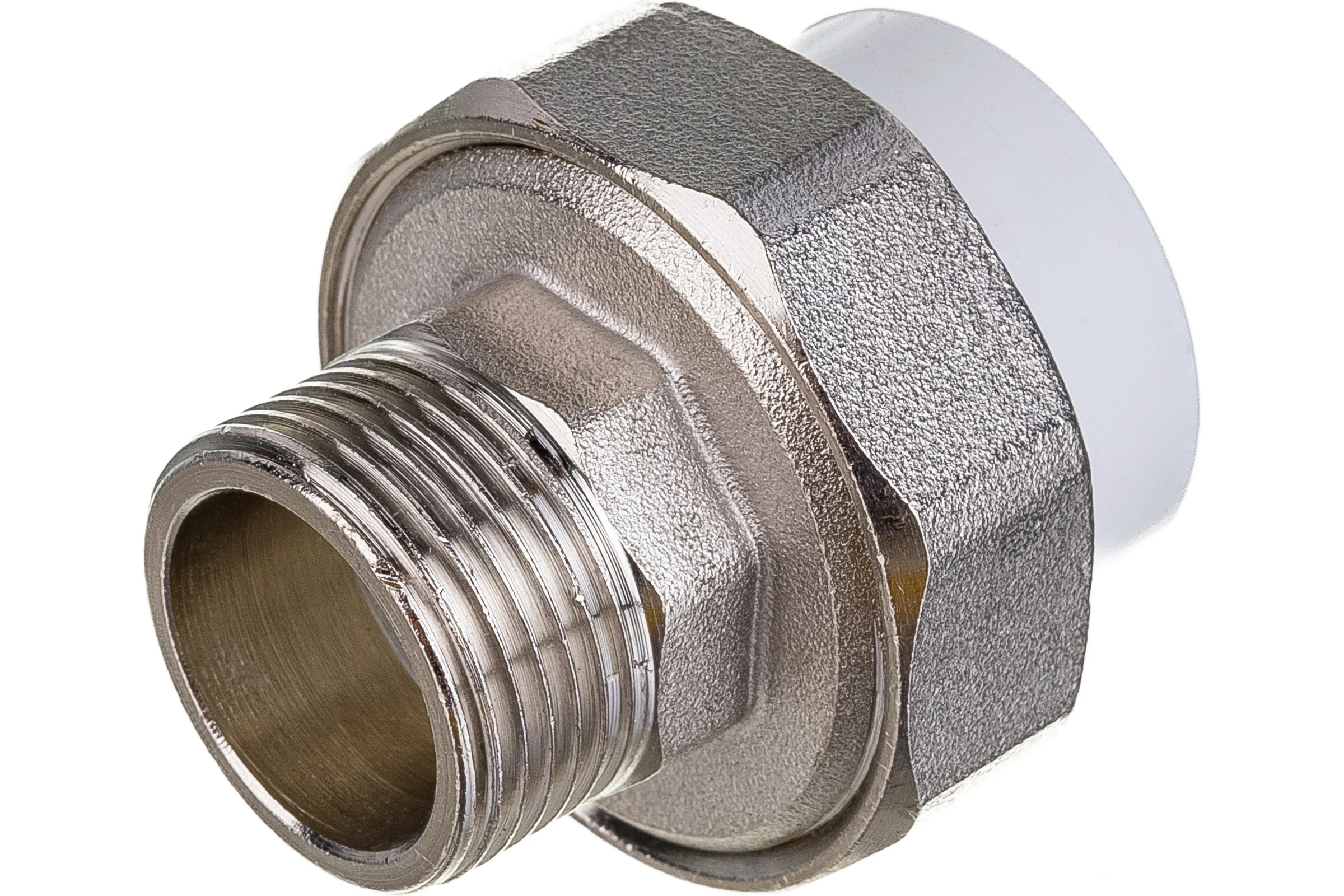 Комбинированная разъемная муфта (американка) PRO AQUA PP-R НР белая d-25 мм 3/4" PA21014b