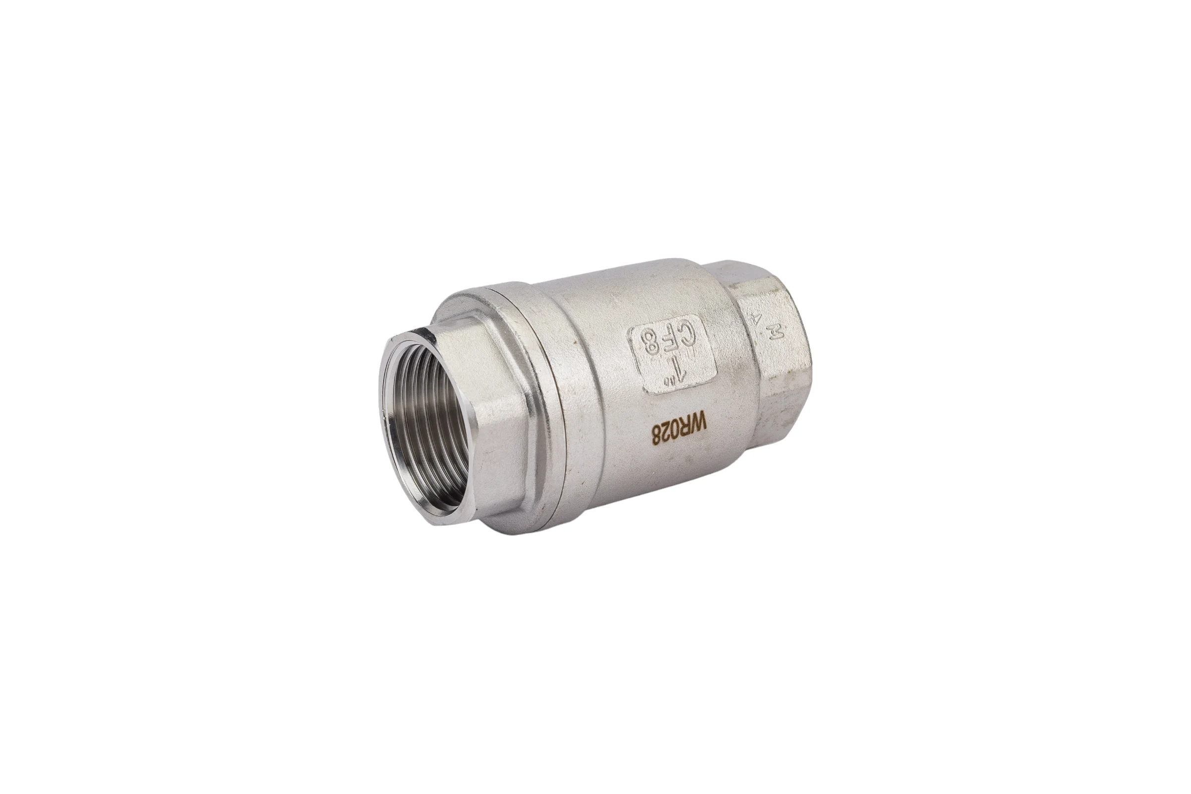 Обратный клапан TITAN LOCK  муфтовый нержавеющий AISI304, ВР/ВР 1", TL1FCV