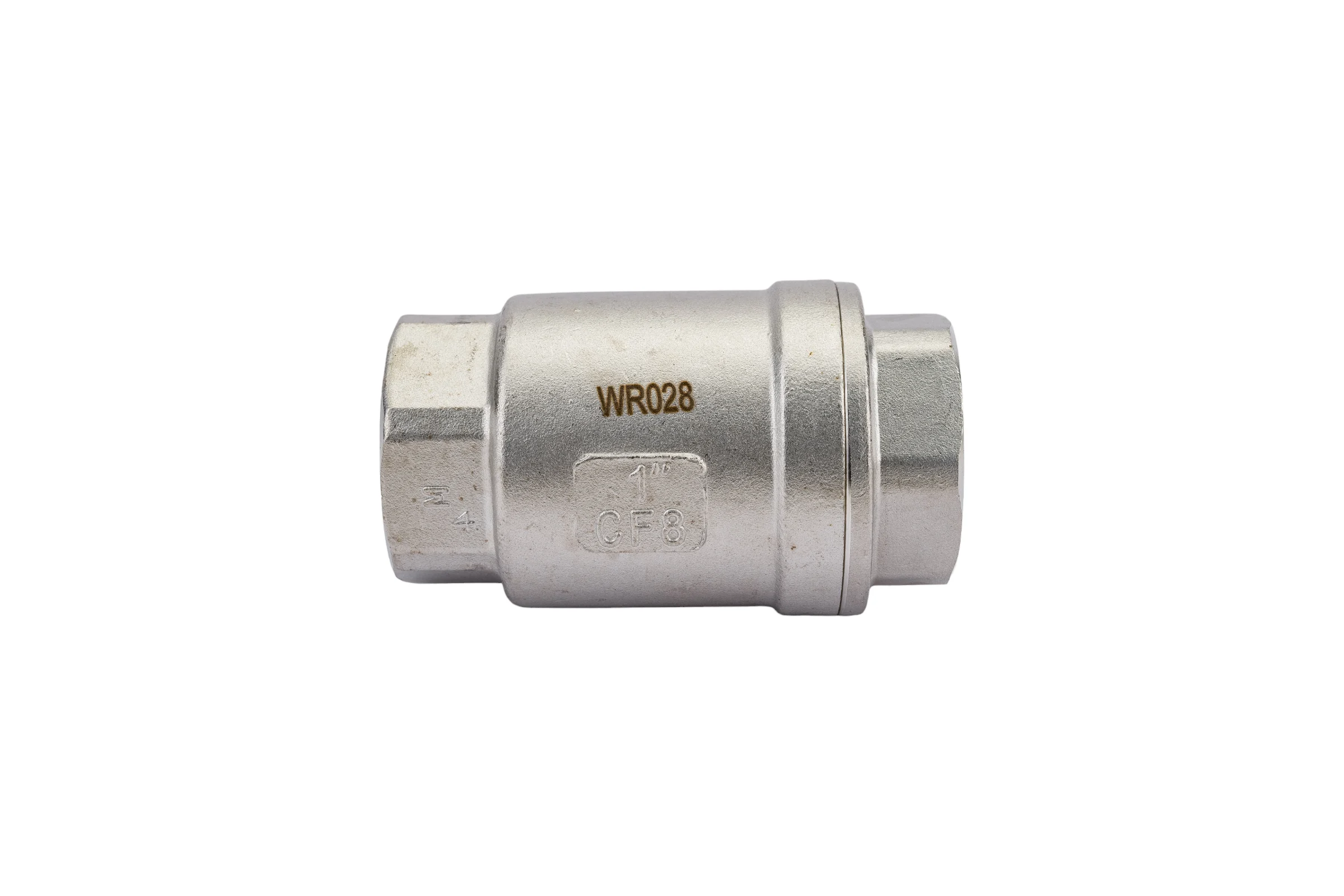 Обратный клапан TITAN LOCK  муфтовый нержавеющий AISI304, ВР/ВР 1", TL1FCV