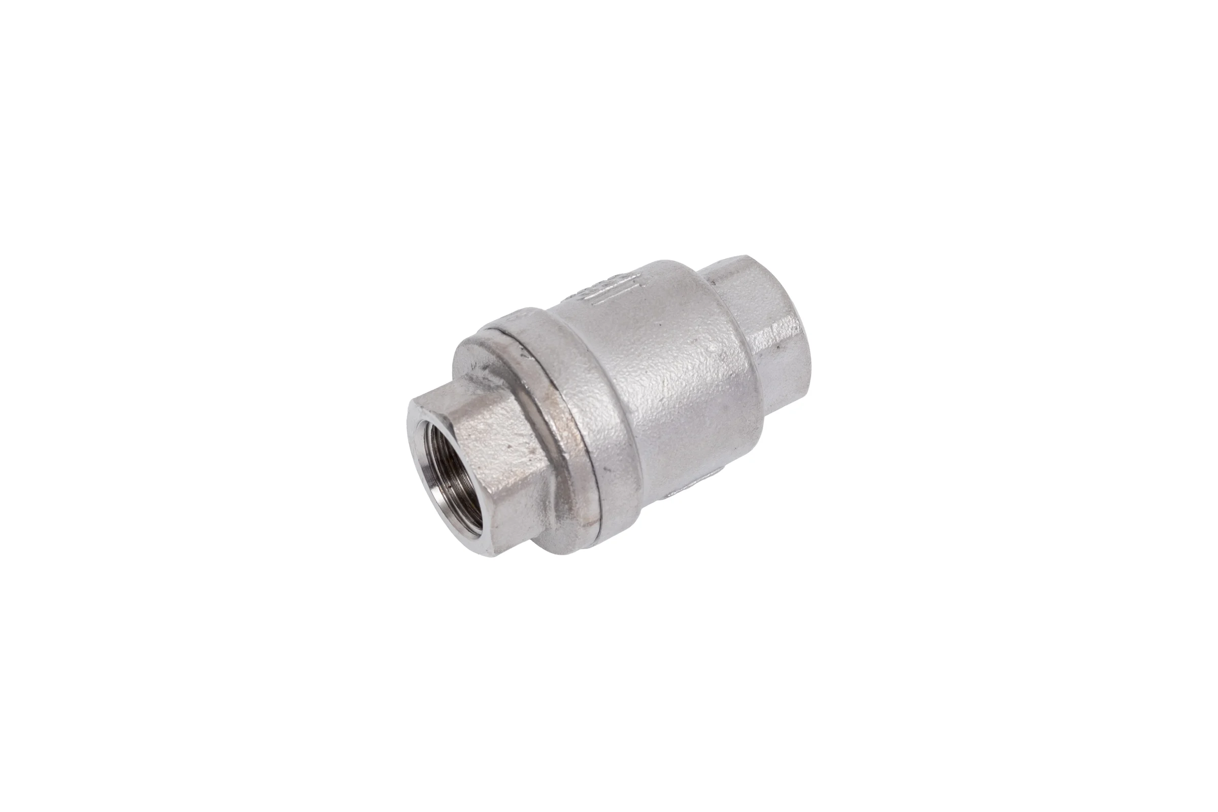 Обратный клапан TITAN LOCK  муфтовый нержавеющий AISI304, ВР/ВР 3/8", TL3/8FCV