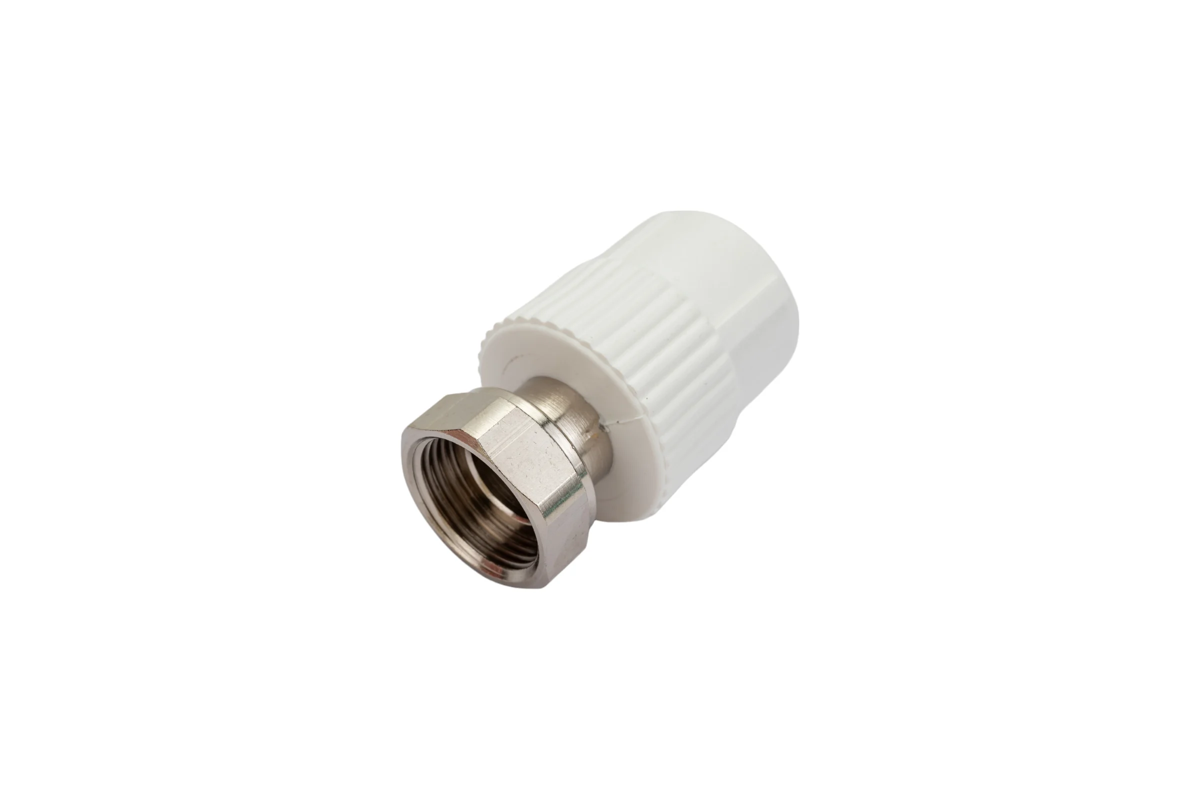 Муфта с накидной гайкой PRO AQUA PP-R белая d-25 мм 3/4" PA29014b