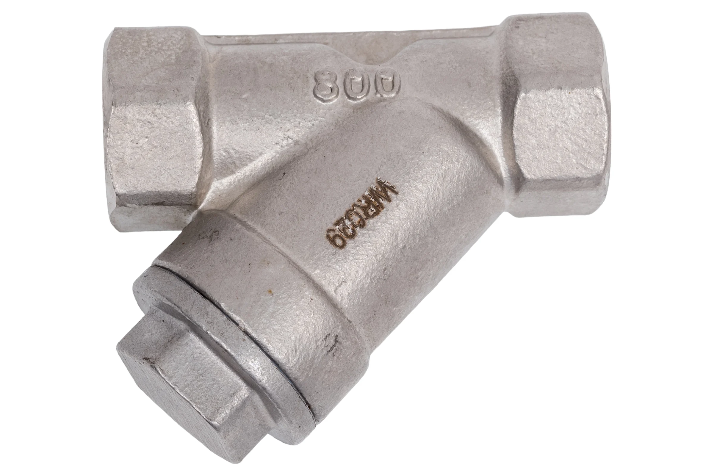 Обратный клапан TITAN LOCK  У-образный нержавеющий AISI304, ВР/ВР 1/4", TL1/4ACV