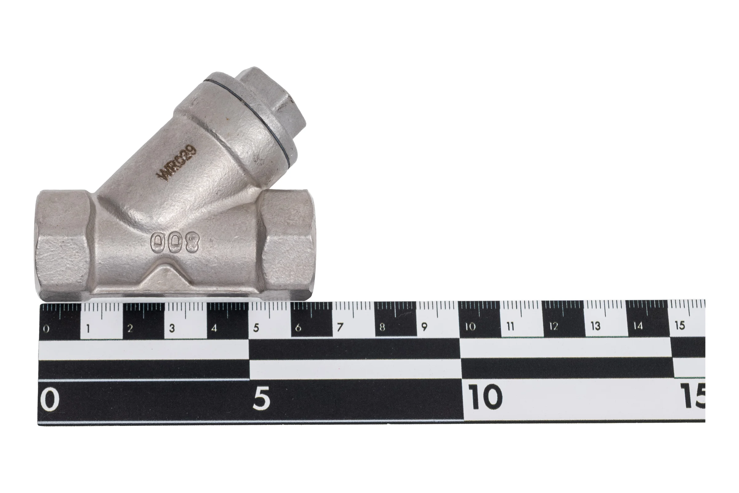 Обратный клапан TITAN LOCK  У-образный нержавеющий AISI304, ВР/ВР 1/4", TL1/4ACV
