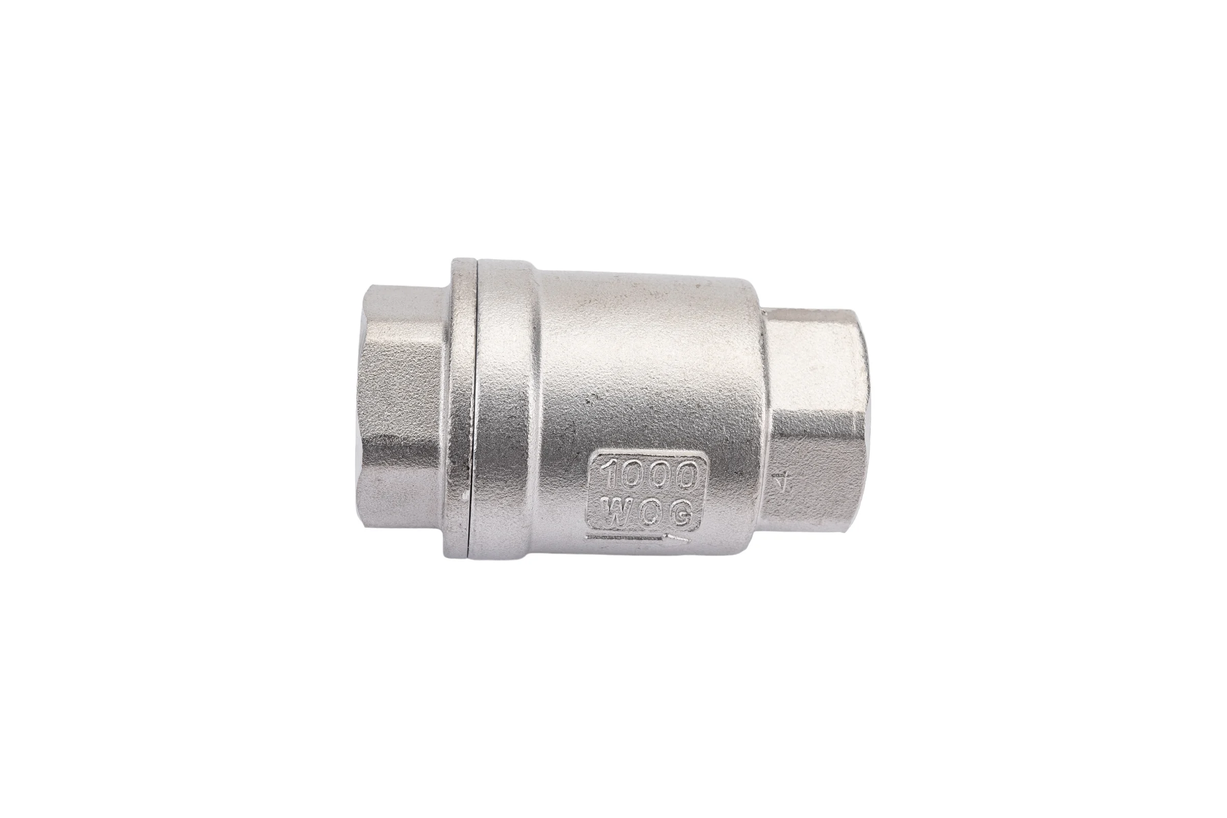 Обратный клапан TITAN LOCK  муфтовый нержавеющий AISI304, ВР/ВР 3/4", TL3/4FCV