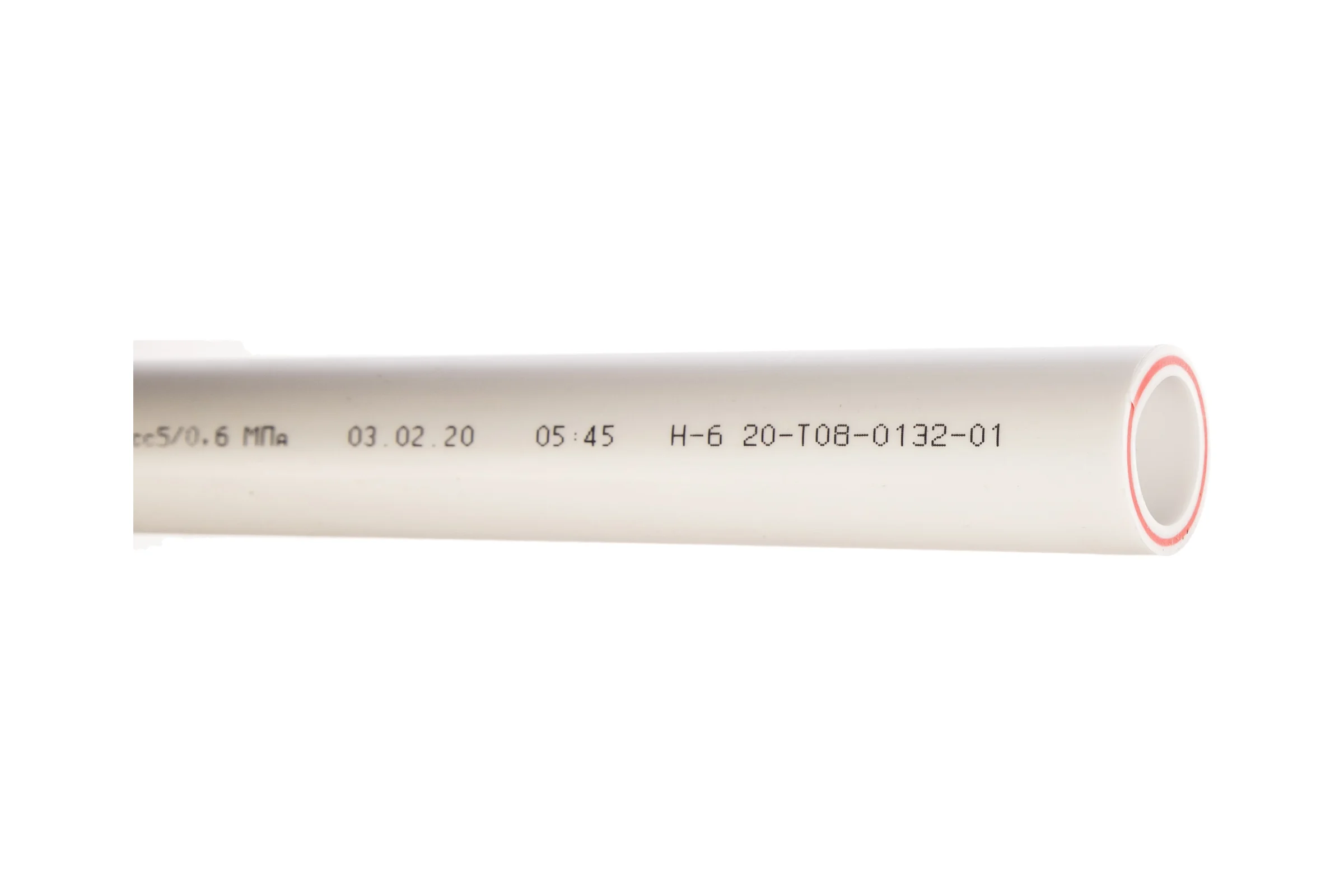 Армированная стекловолокном труба PRO AQUA PP-R RUBIS SDR 7.4 Белая d-32 мм 2 м PA35212P