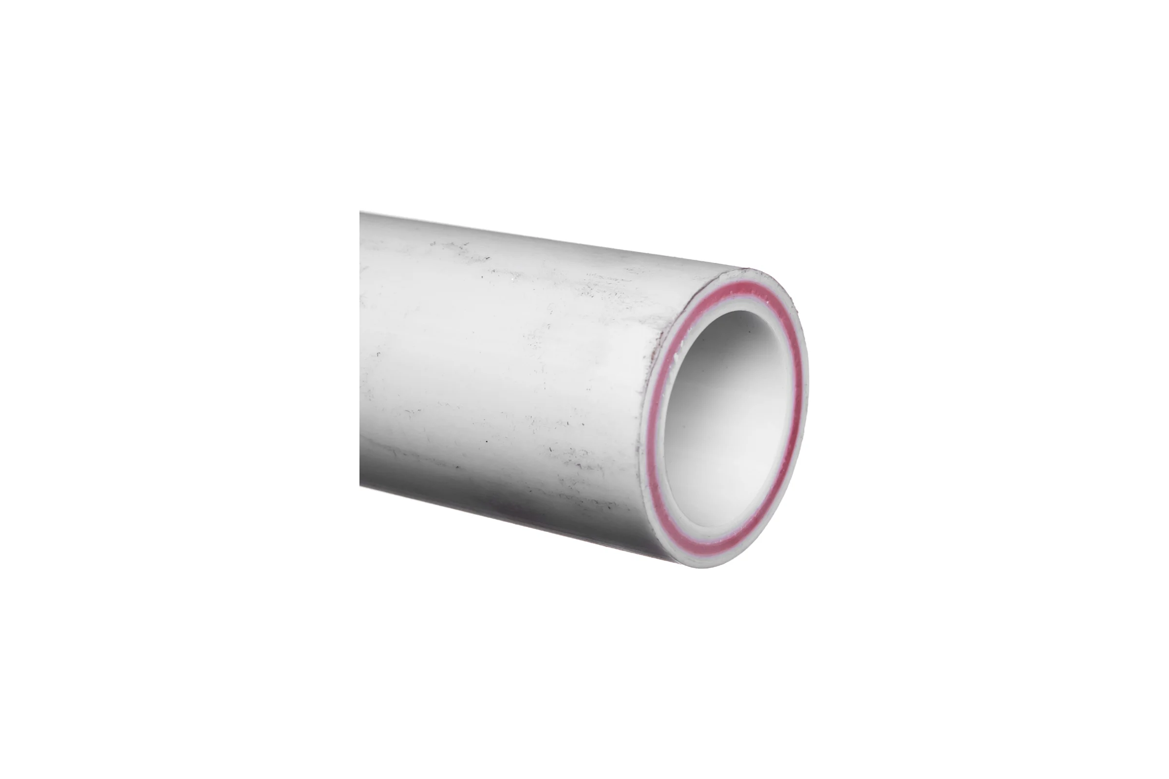 Армированная стекловолокном труба PRO AQUA PP-R RUBIS SDR 7.4 Белая 4 м d-63 мм PA35018P